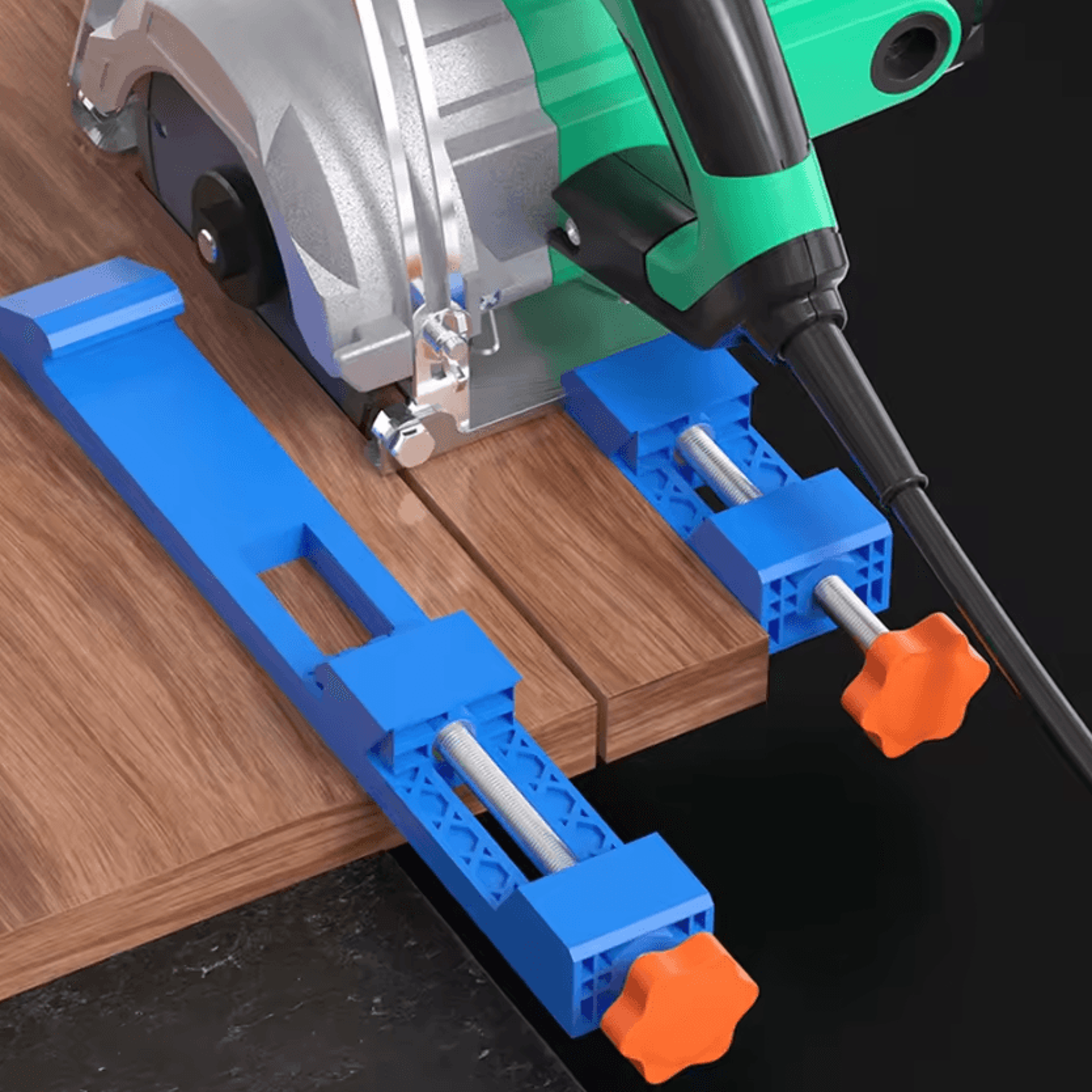 Adjustable Circular Saw Guide Clamp For Precision Wood Cutting 0