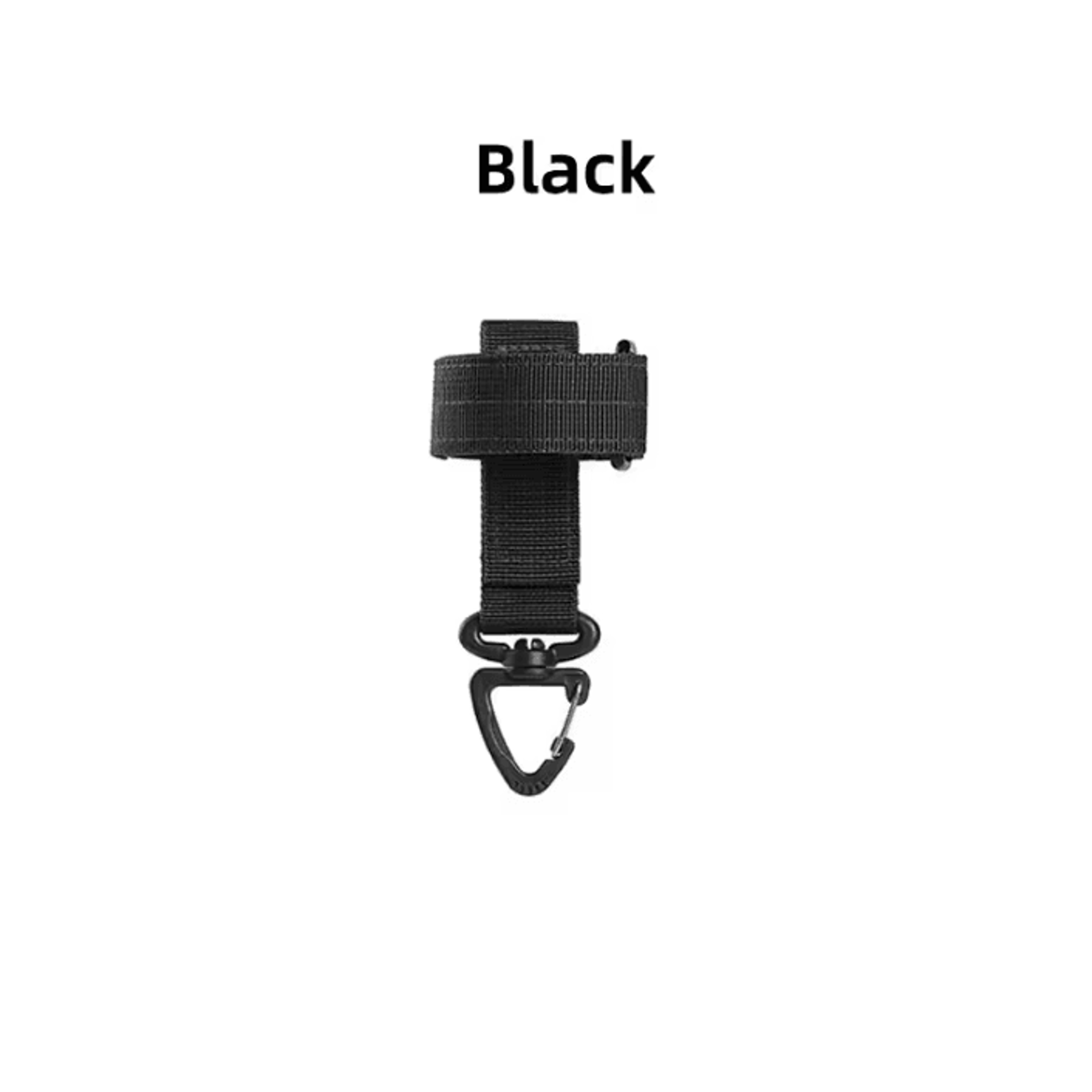 Tactical MOLLE Gear Clip Keychain And Glove Holder 6