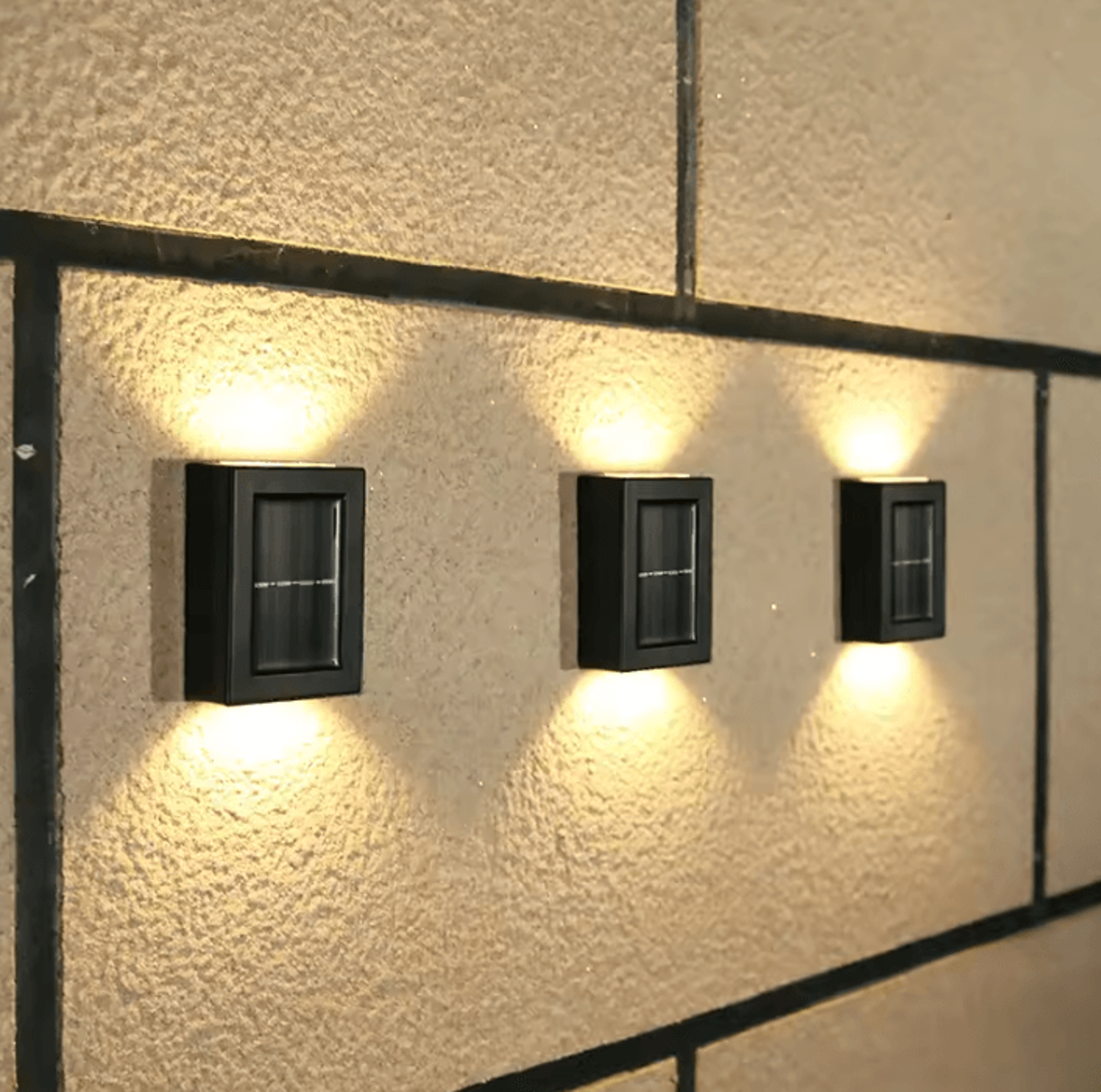 IP65 Waterproof Solar LED Garden And Step Lights 3