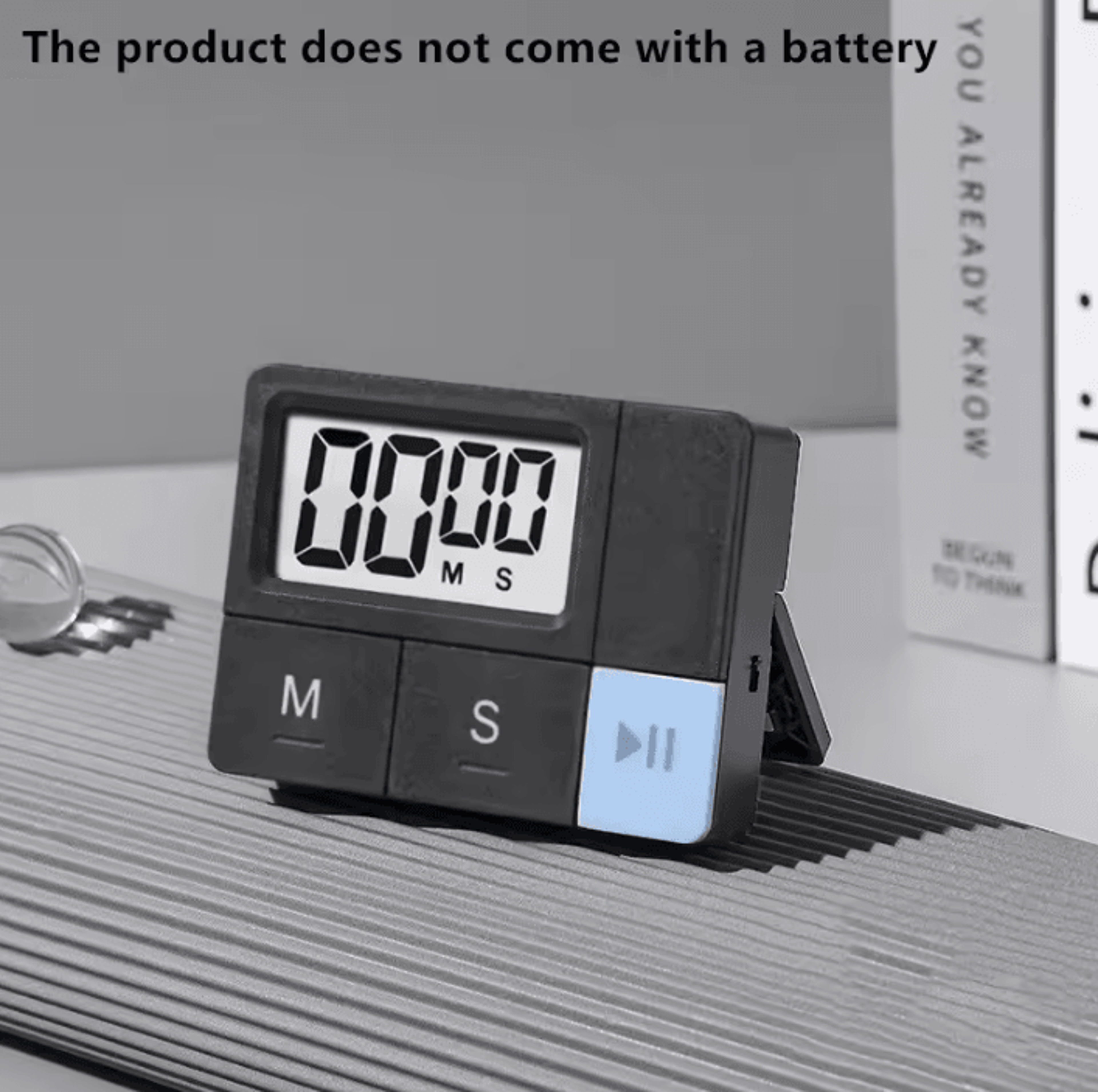 Portable Electronic Visual Kitchen And Study Timer 3