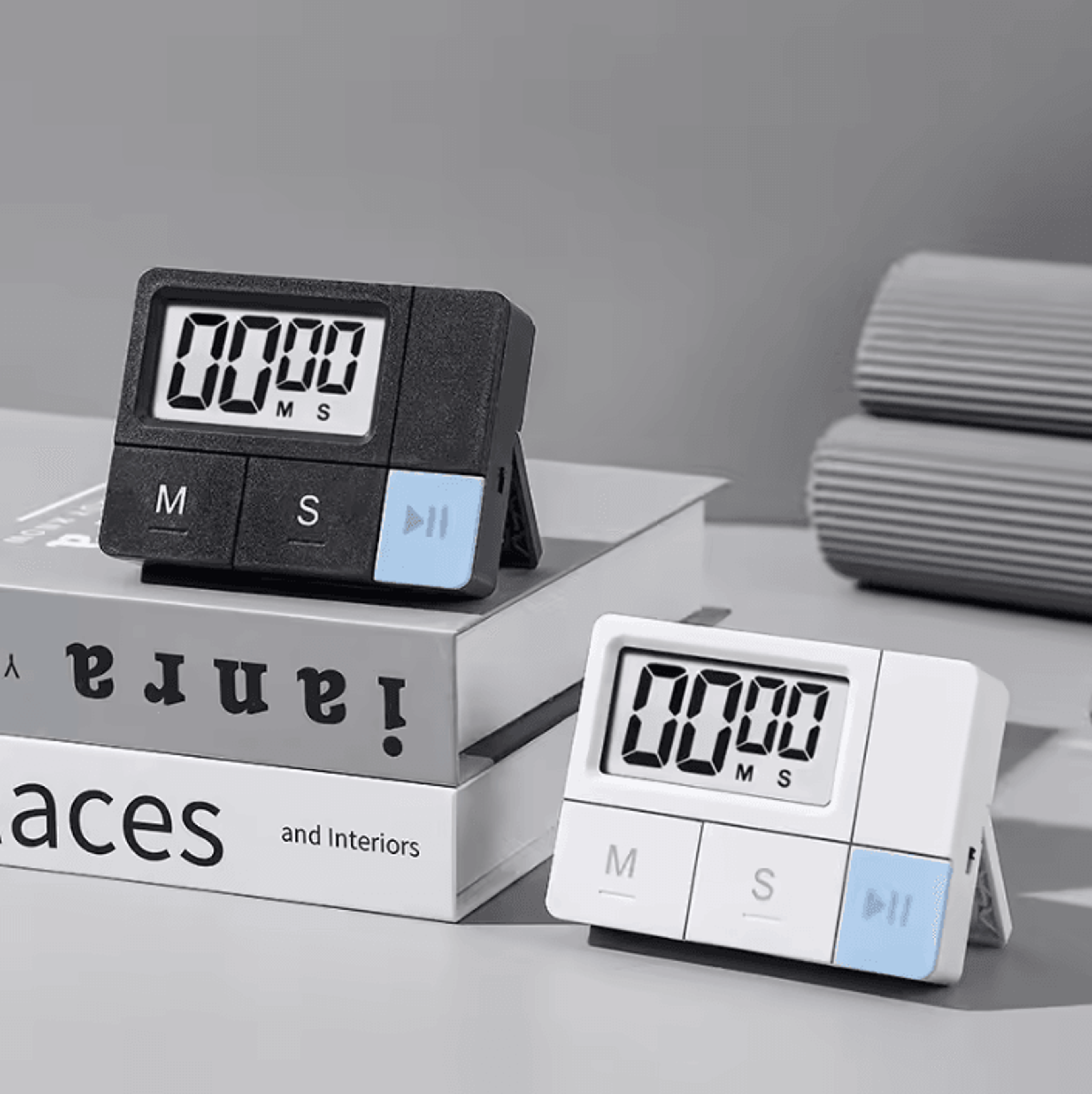 Portable Electronic Visual Kitchen And Study Timer 2