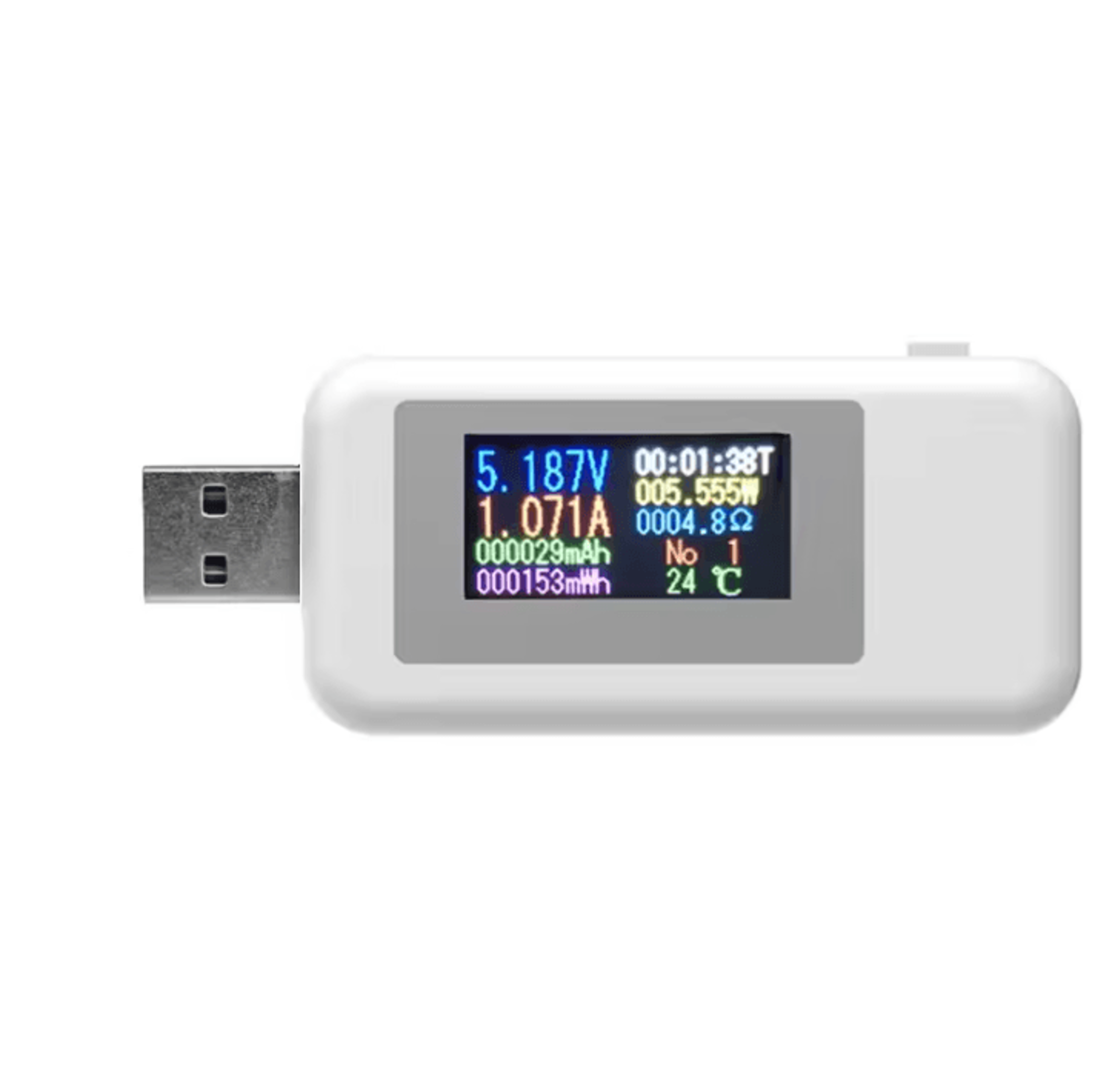 KWSMX18L 10 In 1 Digital USB Power Tester 5