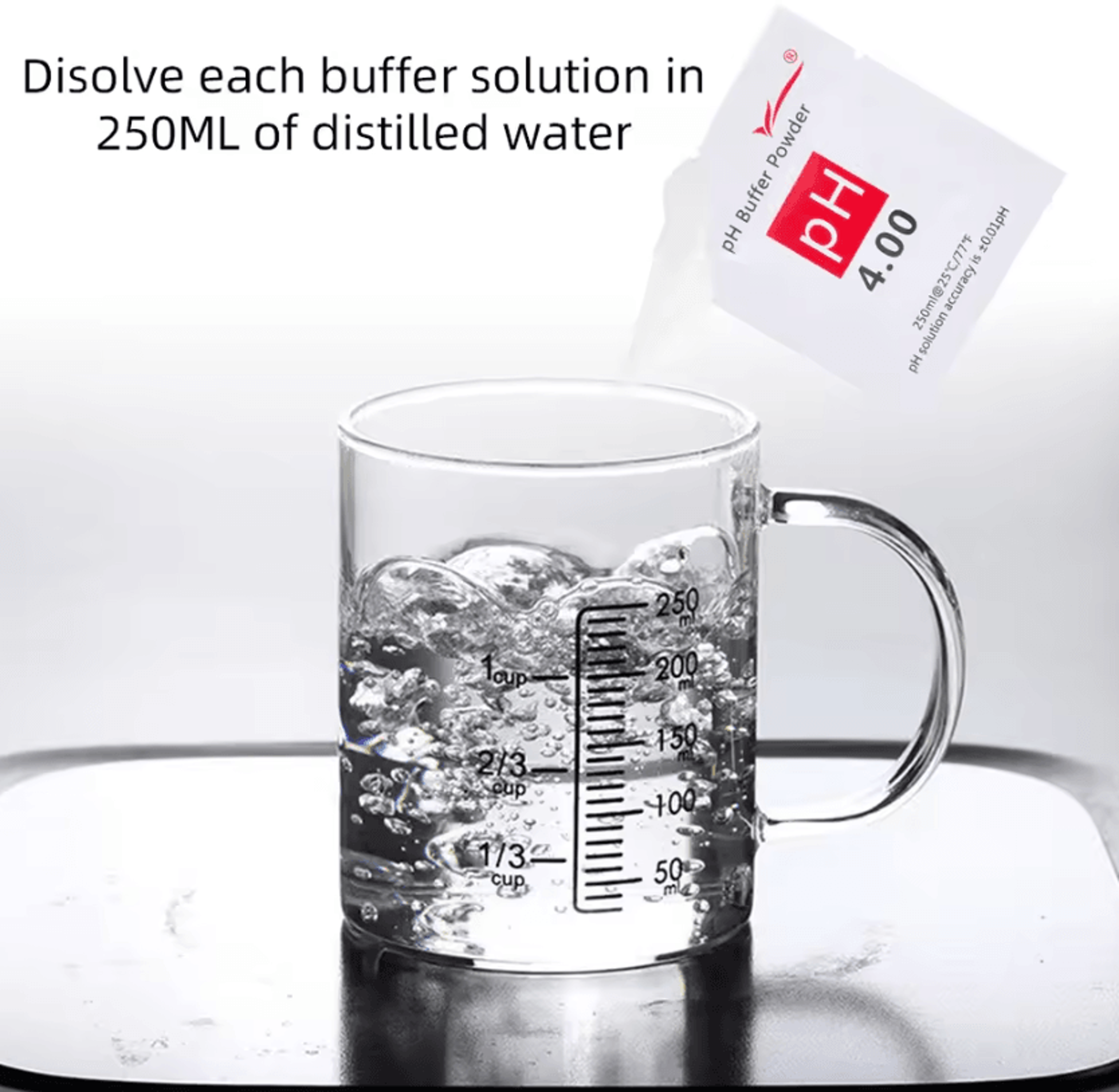 10 Pack PH Buffer Powder Calibration Solution For Digital PH Meters 2