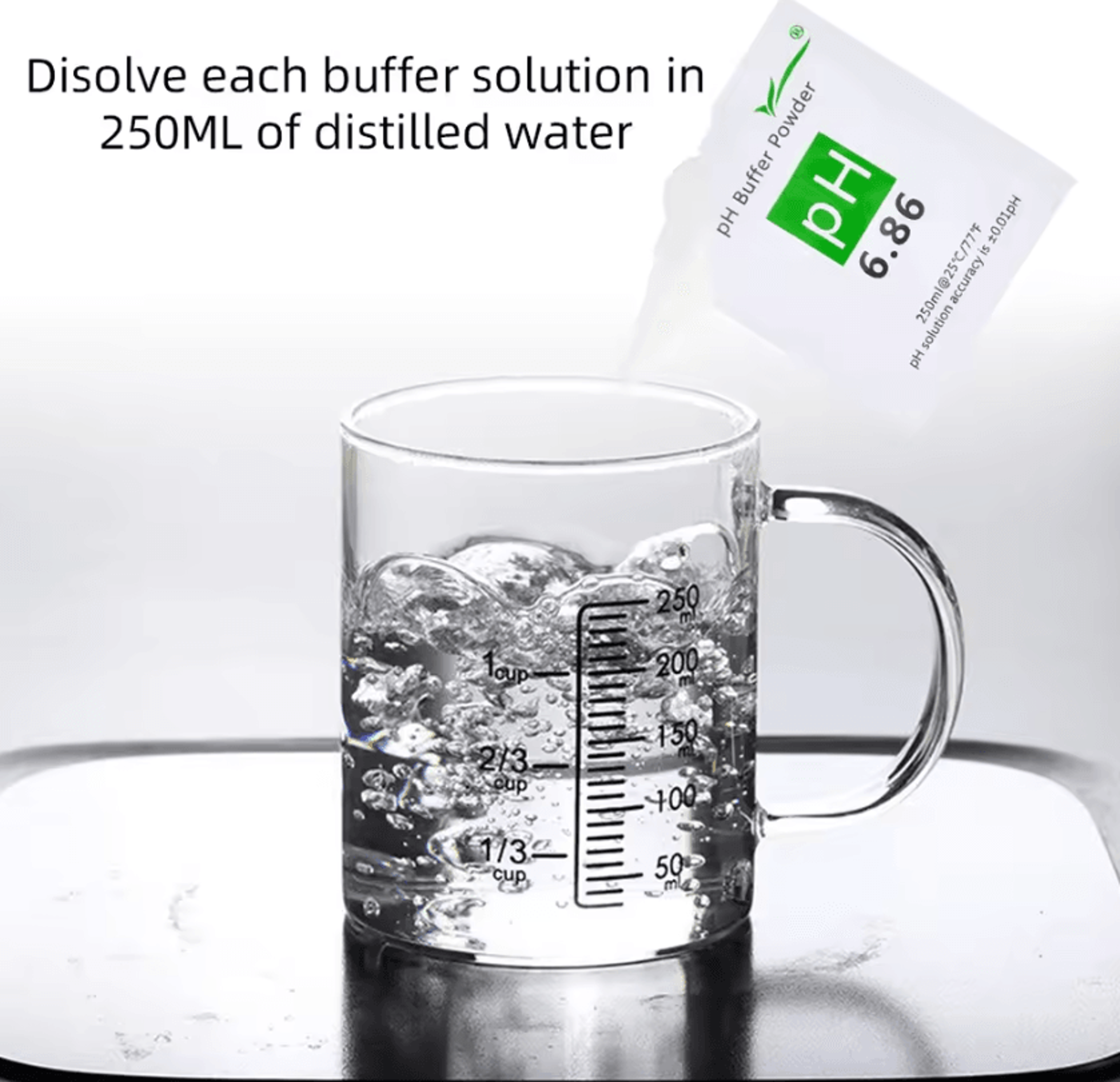 PH Buffer Powder Calibration Kit 400 686 918 For 250ml Solution 1