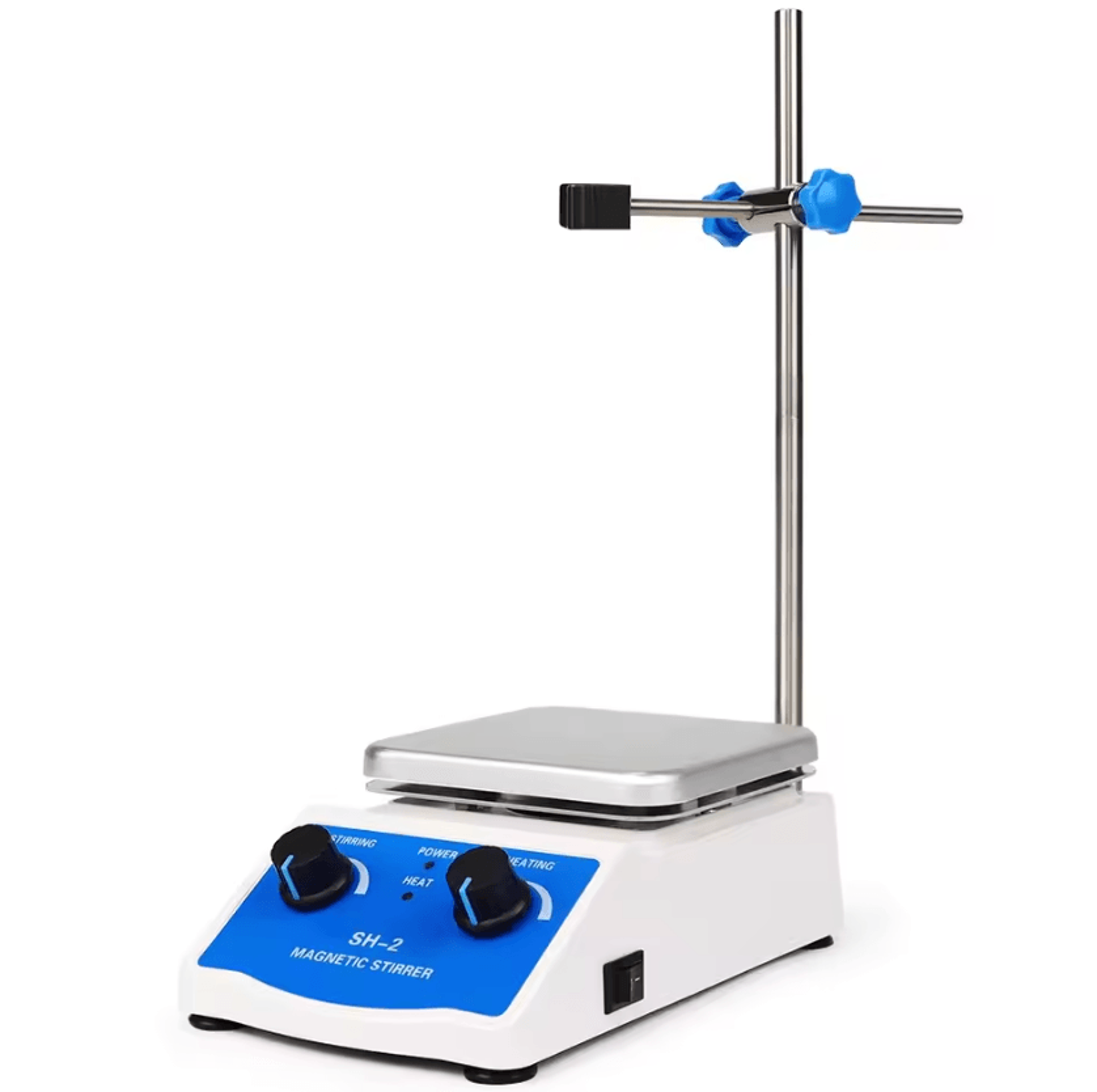 SH2 2000ml Hot Plate Magnetic Stirrer Laboratory Mixer 6