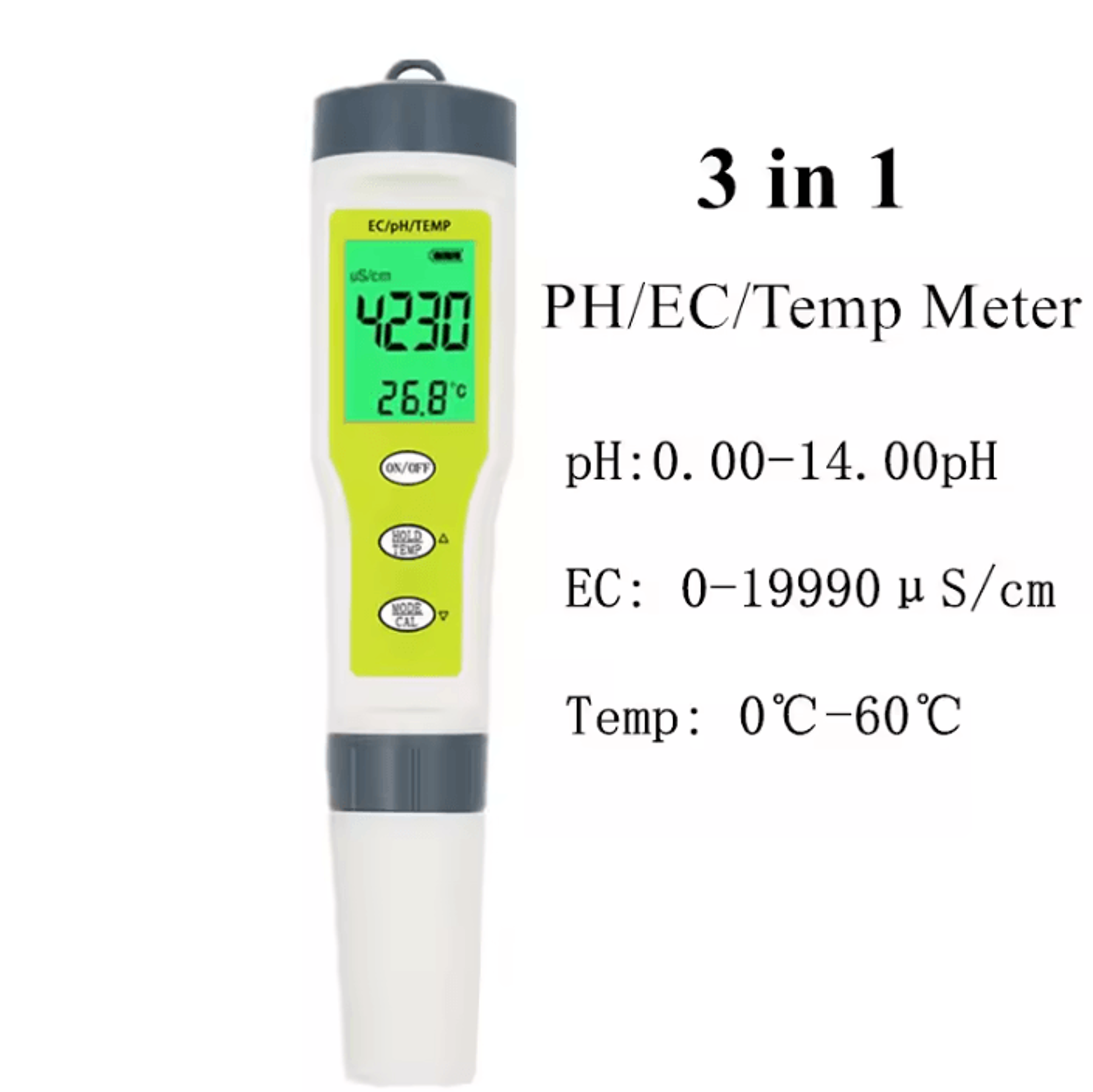4 In 1 Waterproof Digital PH TDS EC And Temperature Meter 6