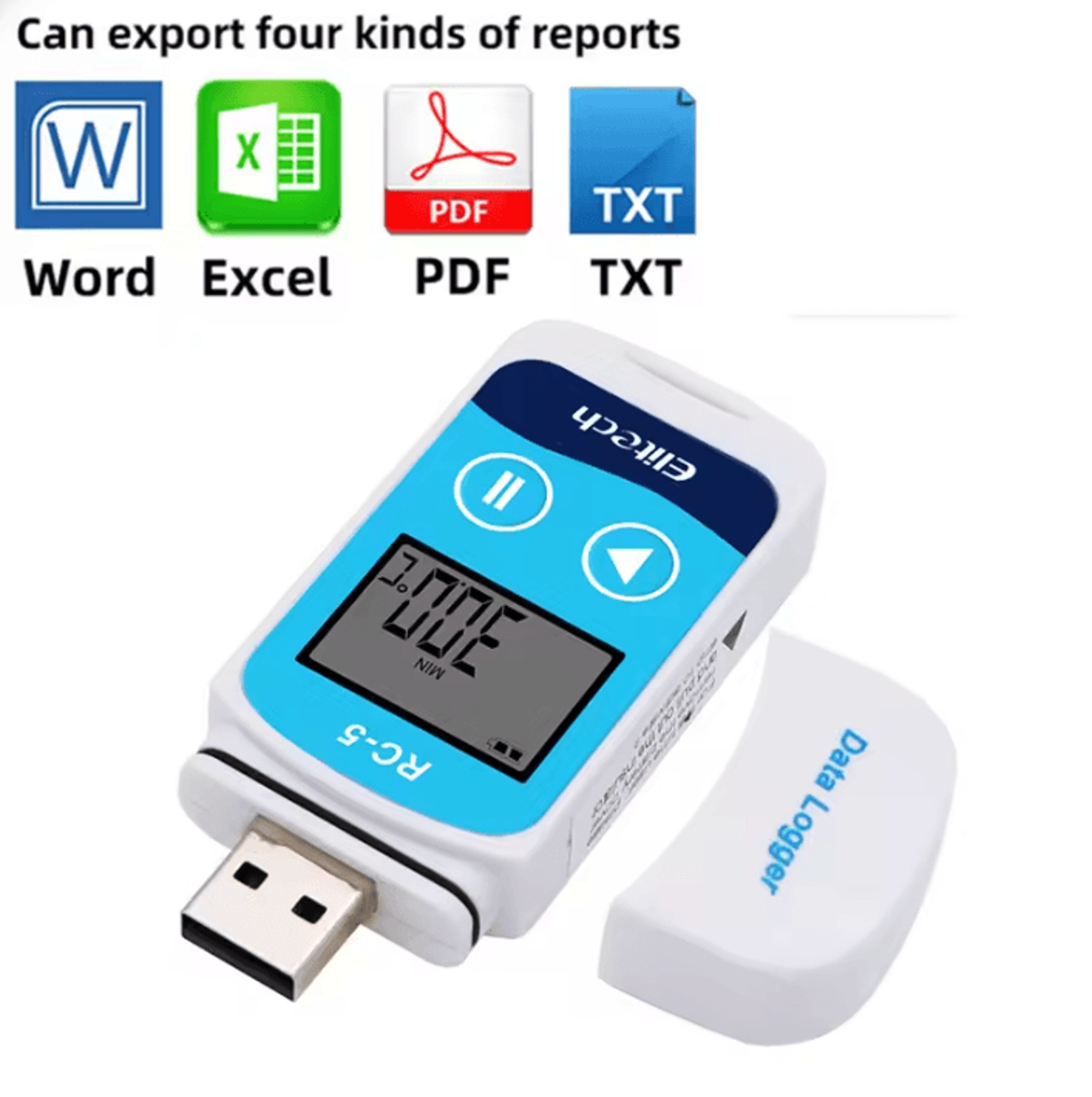 RC5 High Precision USB Temperature Data Logger 4