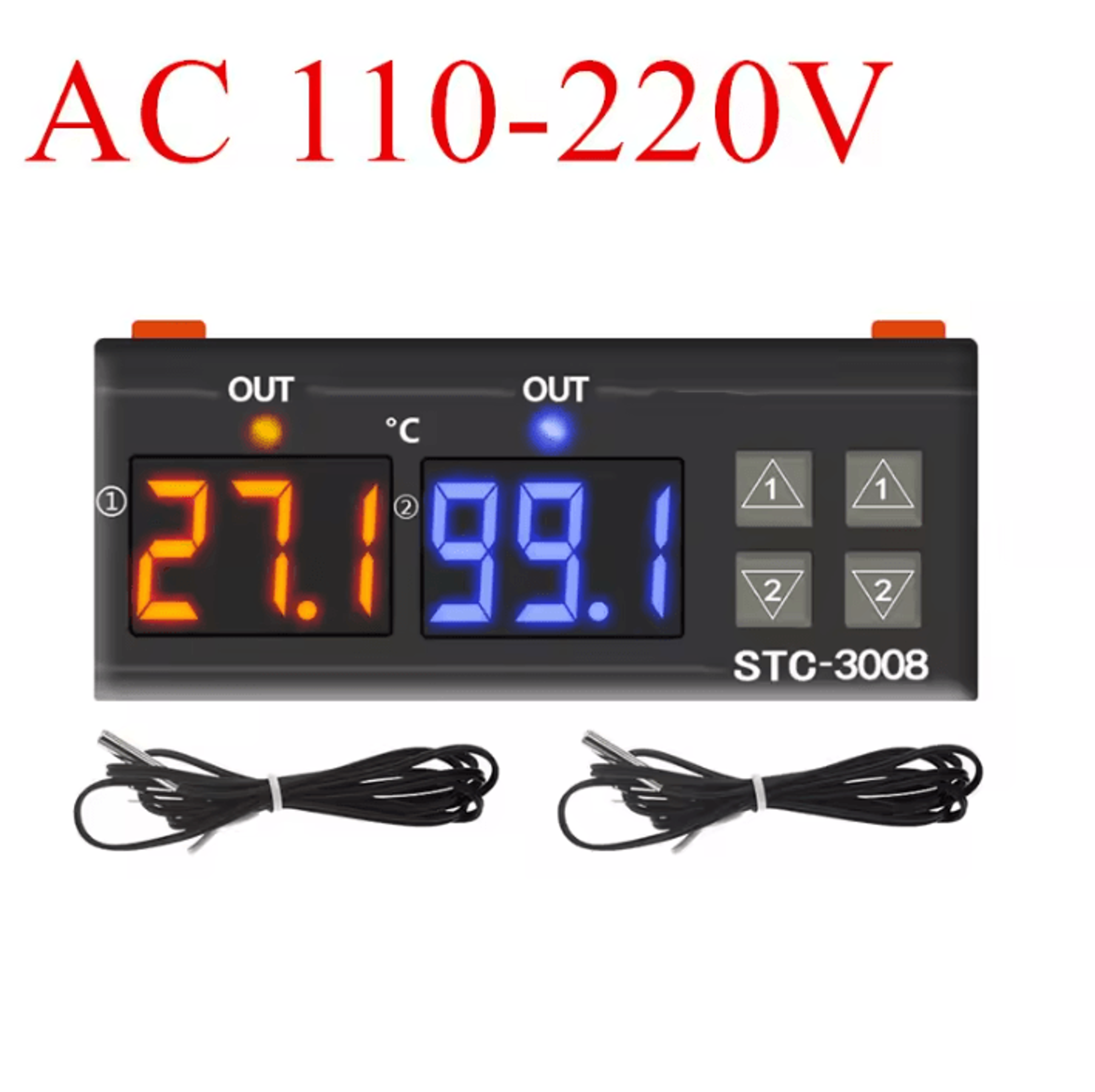 STC3008 Dual Digital Heating And Cooling Temperature Controller 8