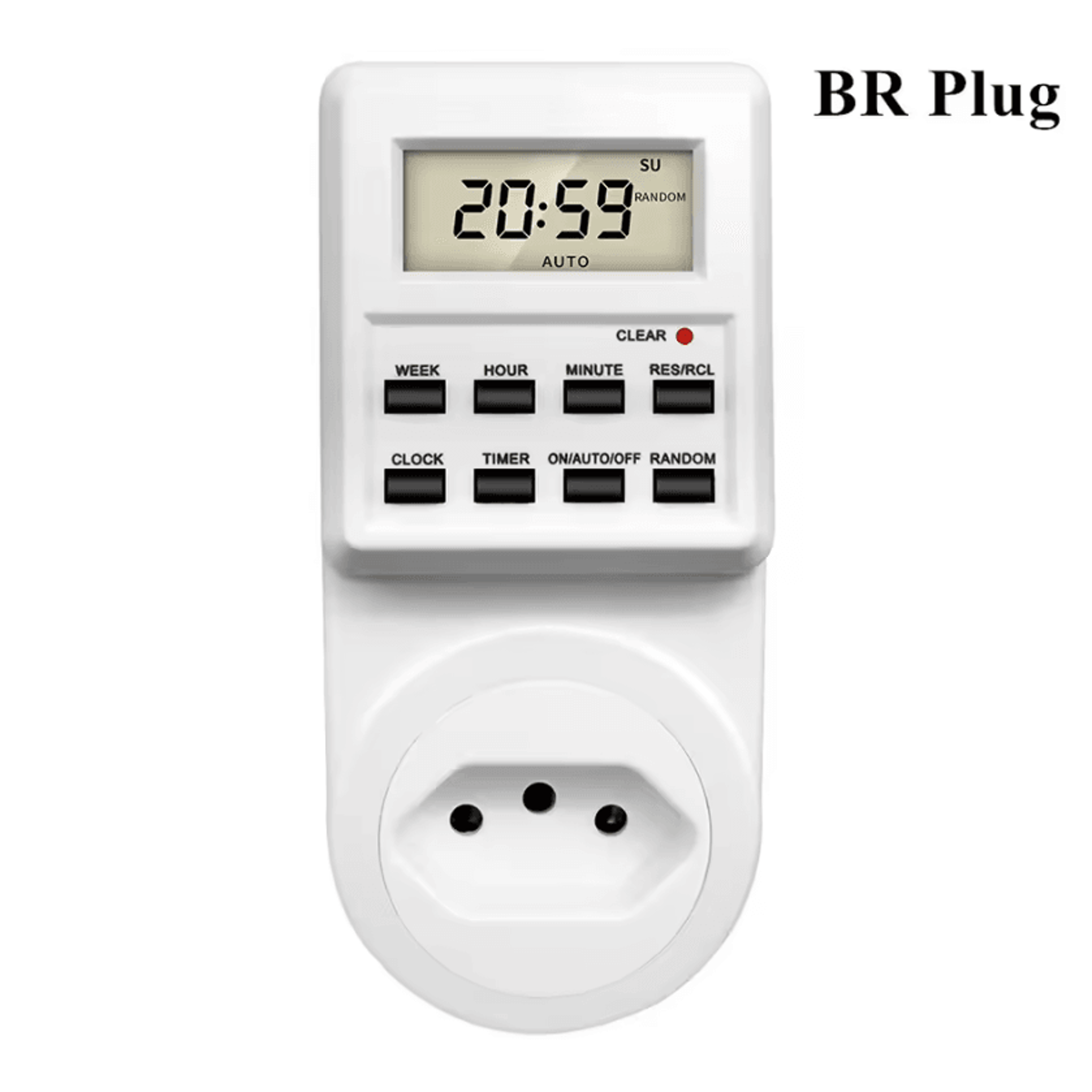 TM03 24 Hour Programmable Digital Timer Socket 11