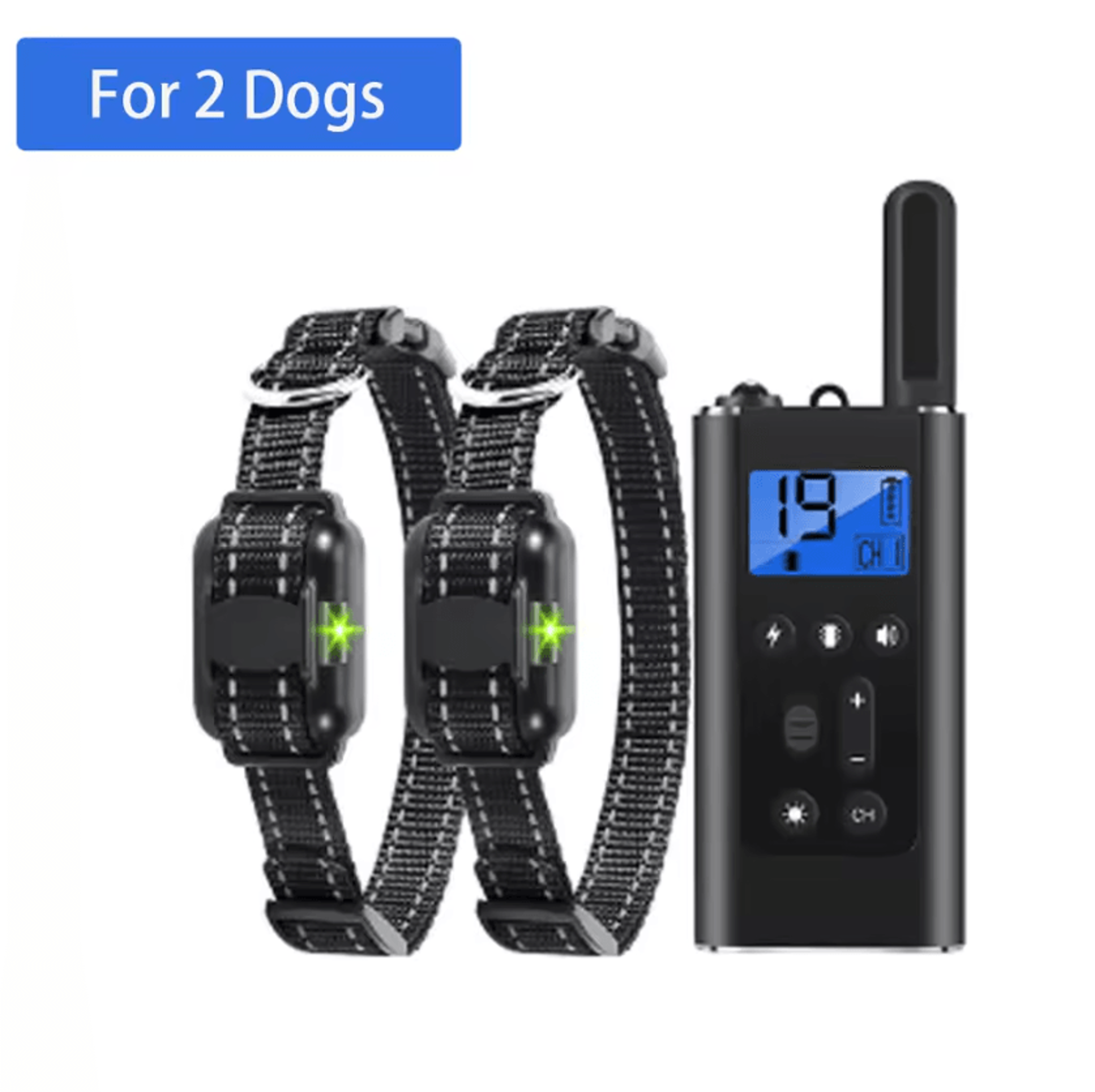 800M Rechargeable Waterproof Remote Dog Training Collar 8