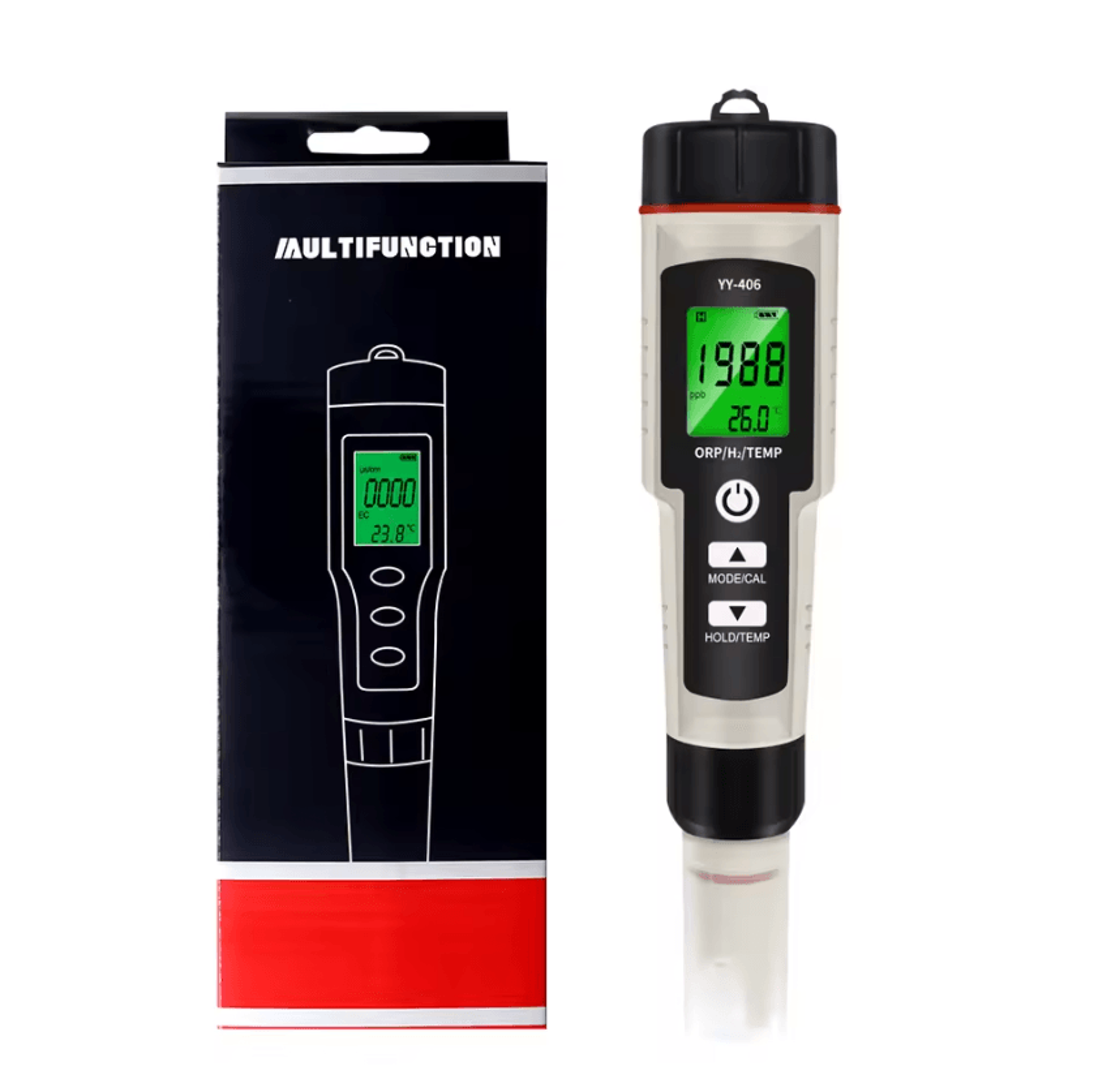 4 In 1 Digital PH ORP Hydrogen And Temperature Water Testers 7