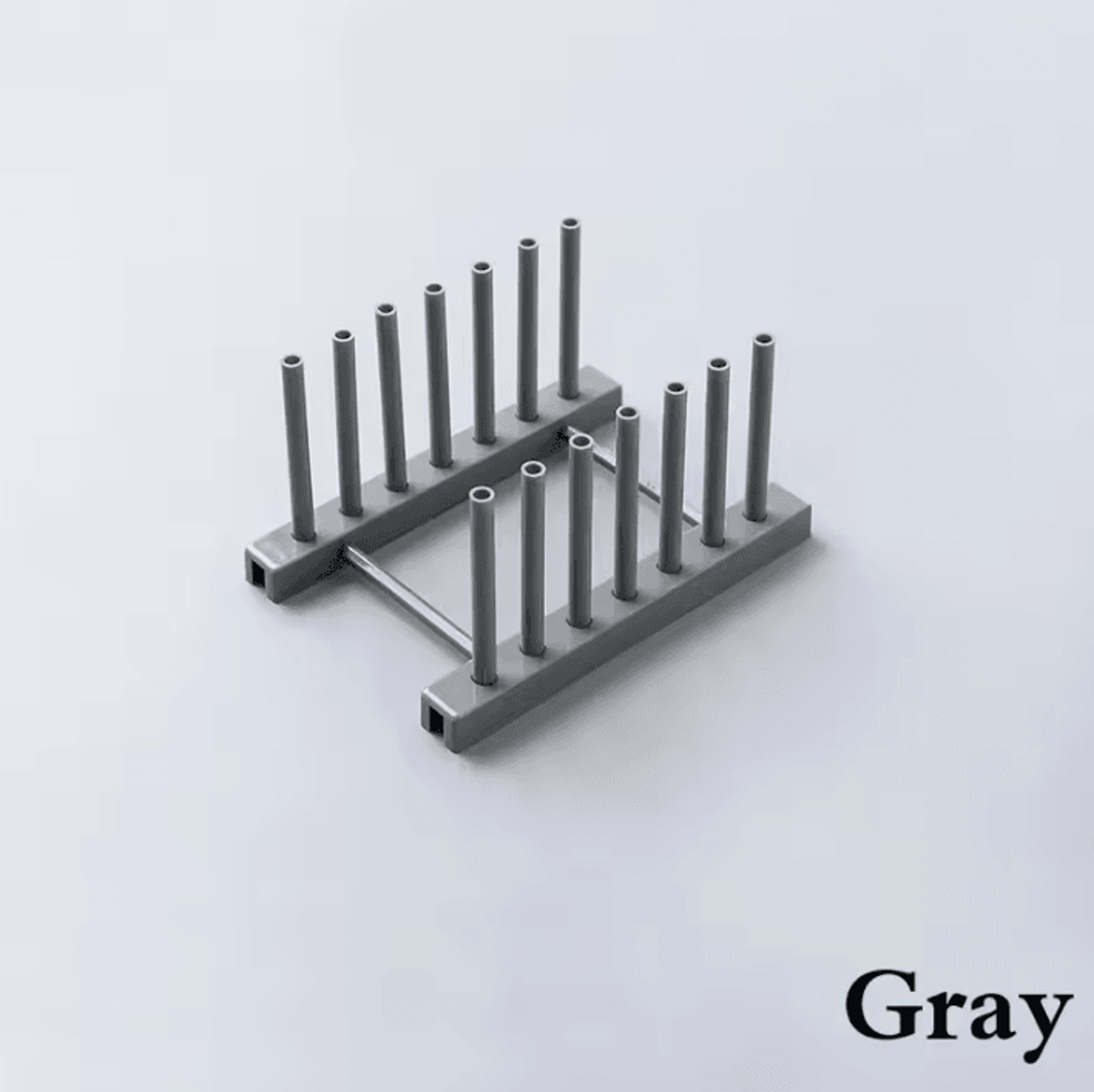 Removable Kitchen Dish Rack For Plates And Pot Lids 4