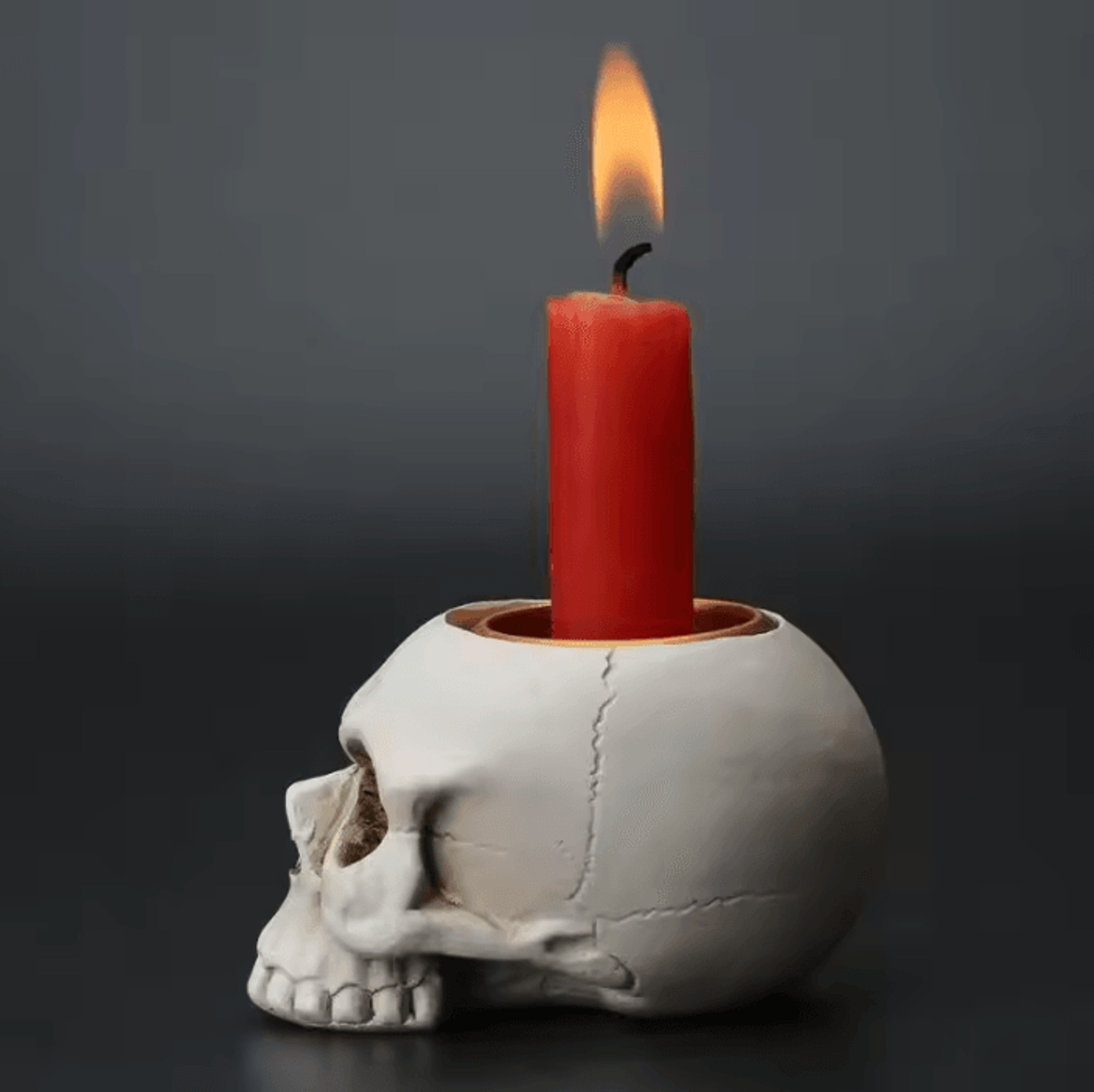 Halloween Skull Hand LED Candle Lamp 3
