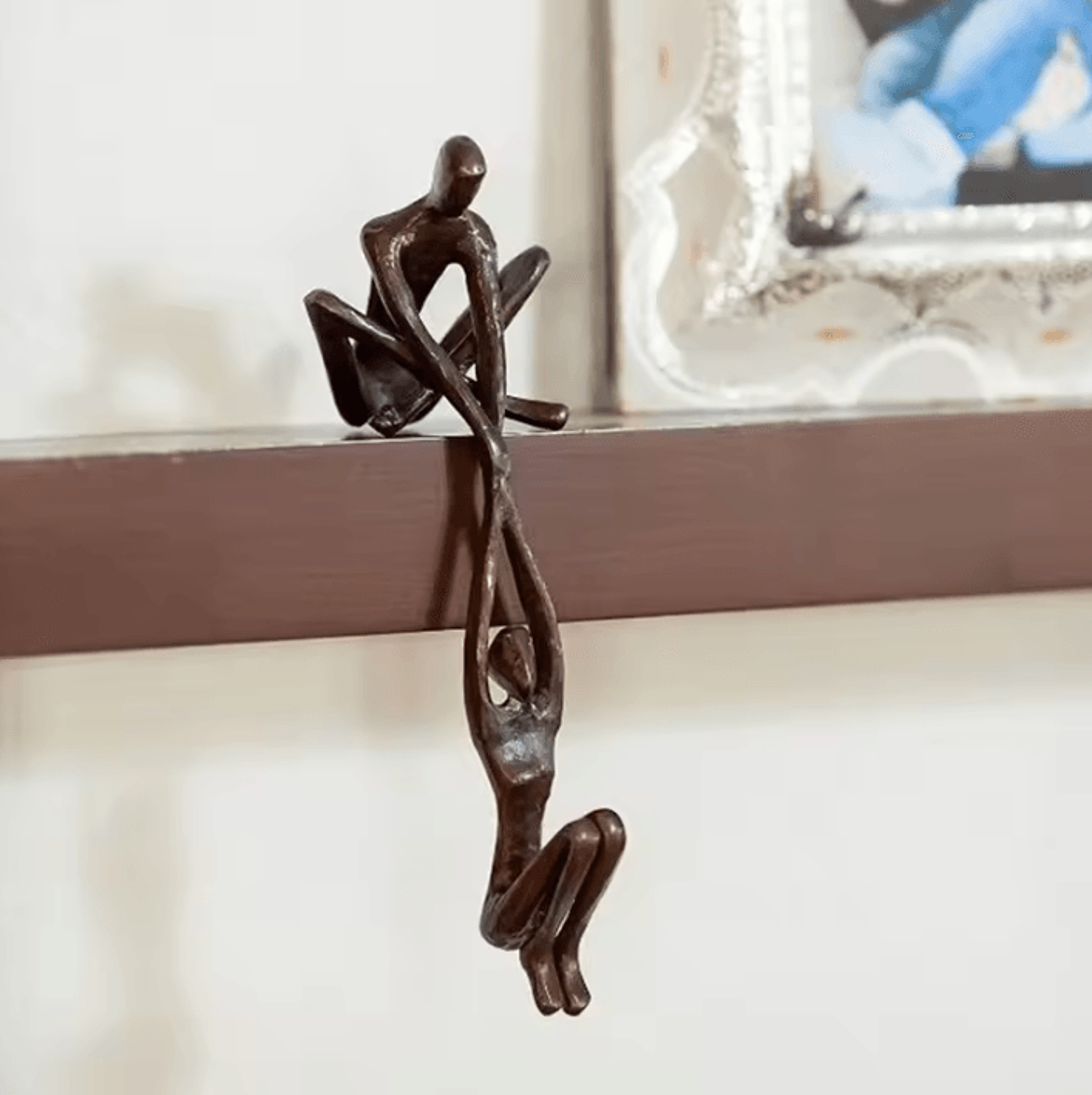Romantic Dancing Couple Figurine Art Sculpture 2