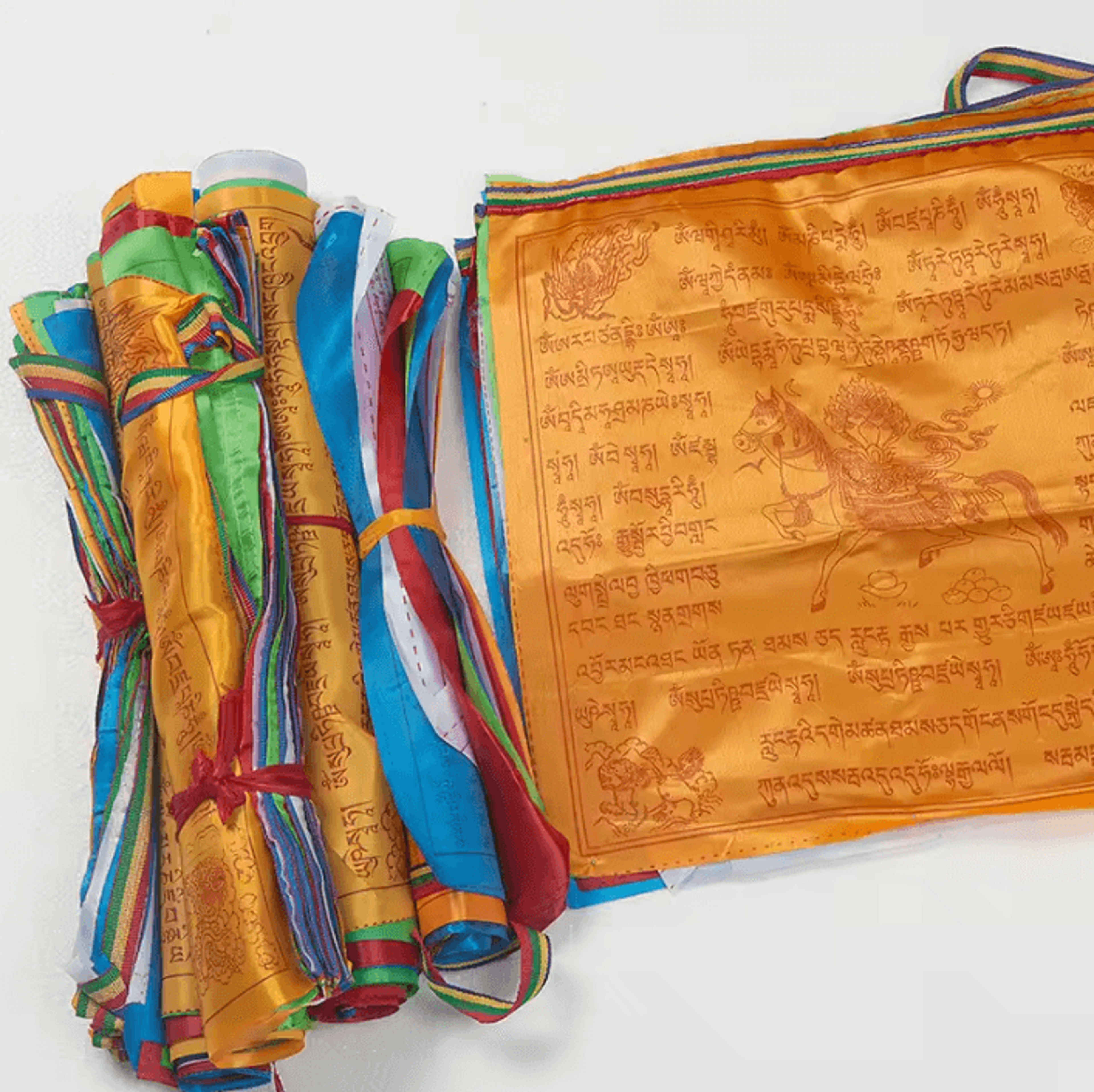 Tibetan Buddhist Lung Ta Prayer Flags 6