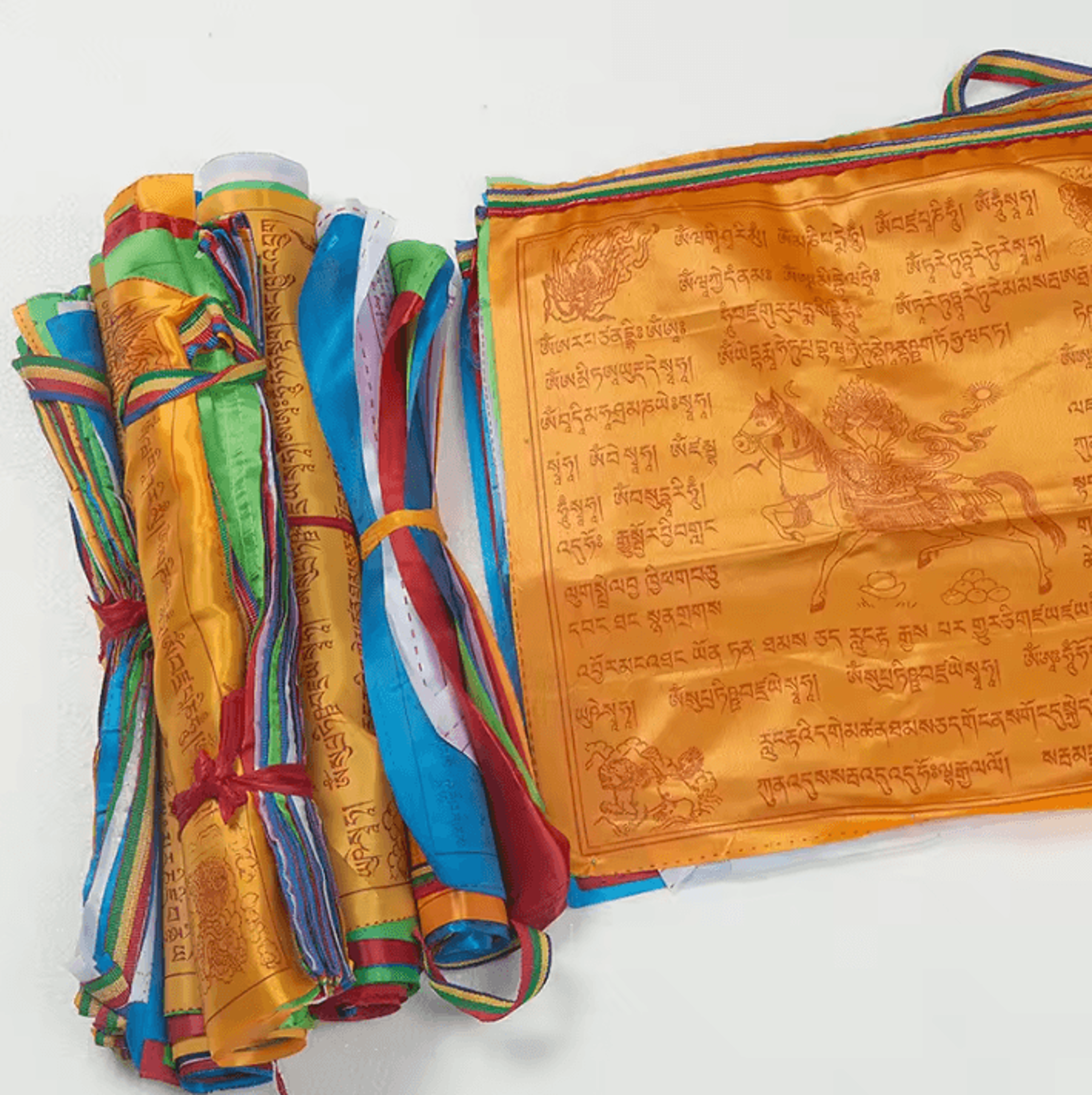 Tibetan Buddhist Lung Ta Prayer Flags 5