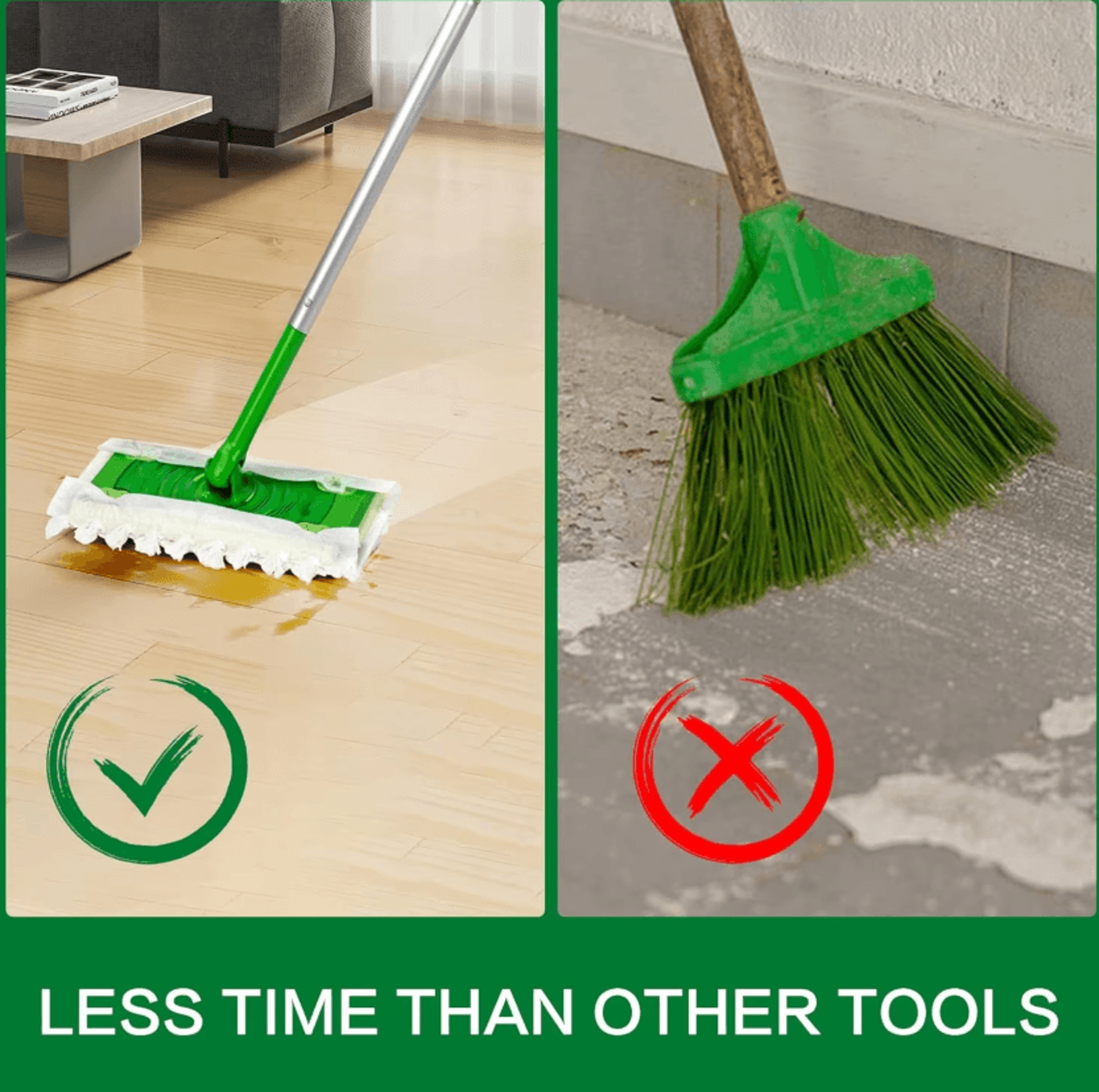 Disposable Electrostatic Dry Sweeping Mop Pads 2