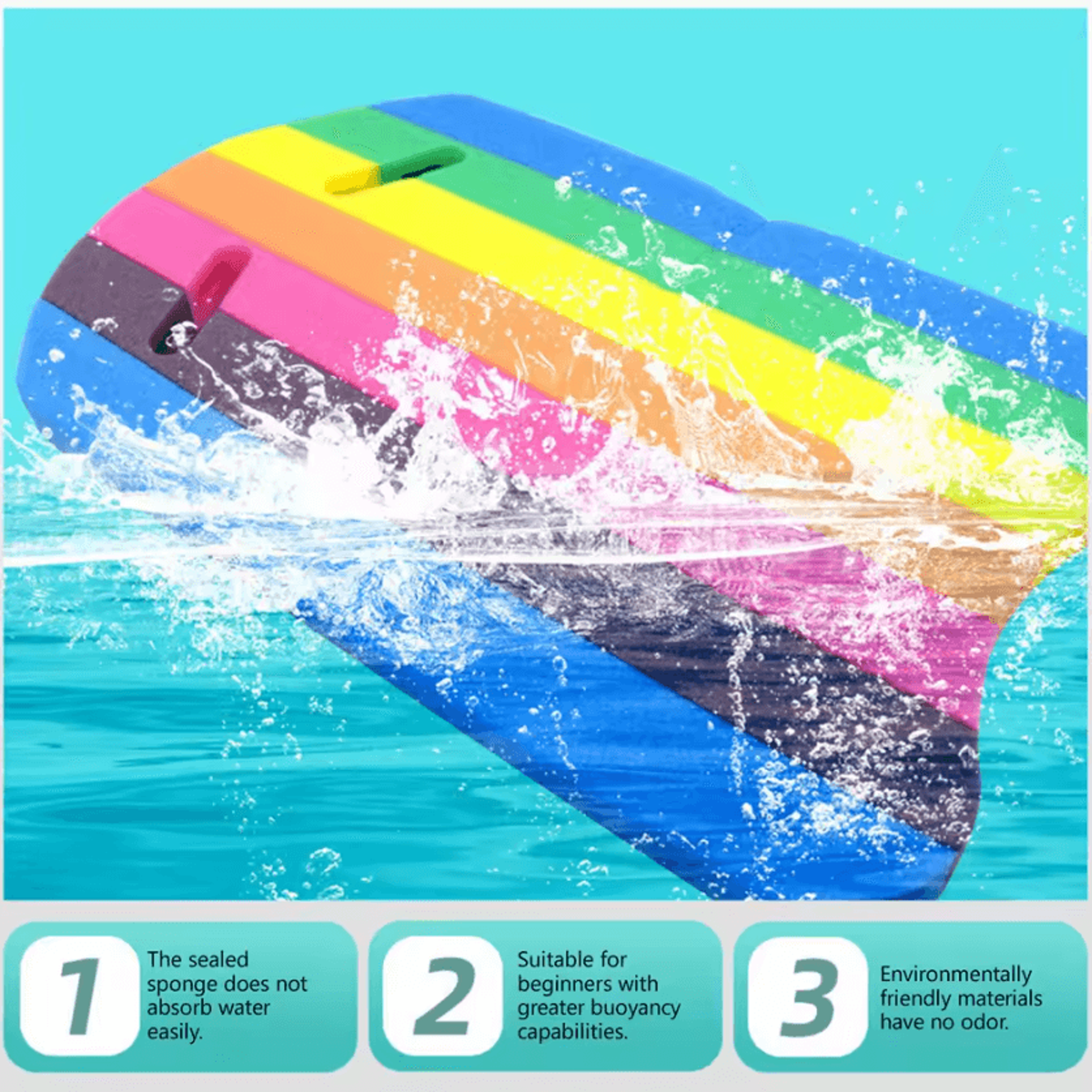 Beginner Swim Training Kickboard Float Board 2