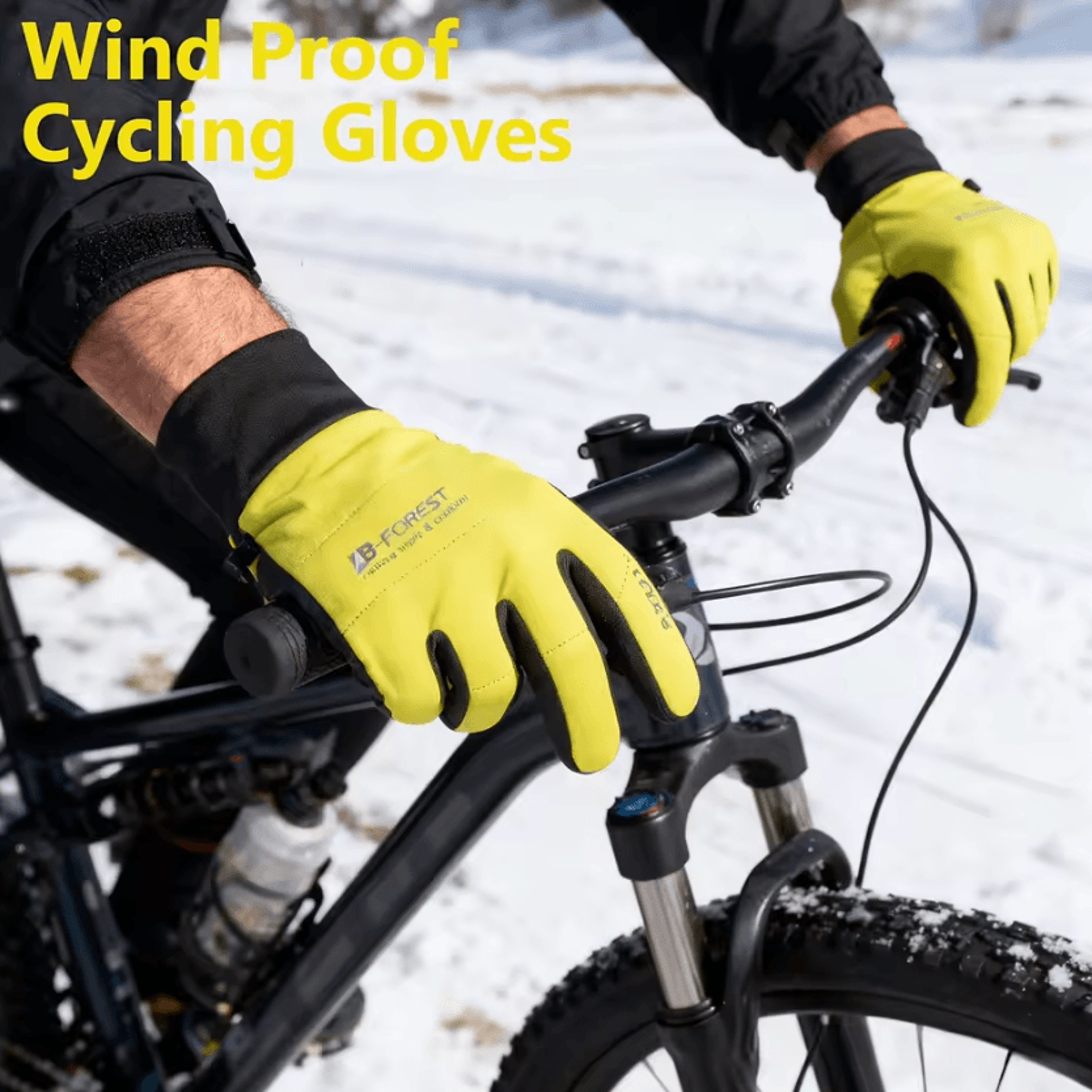 Unisex Windproof Touchscreen Winter Gloves For Skiing And Cycling 0