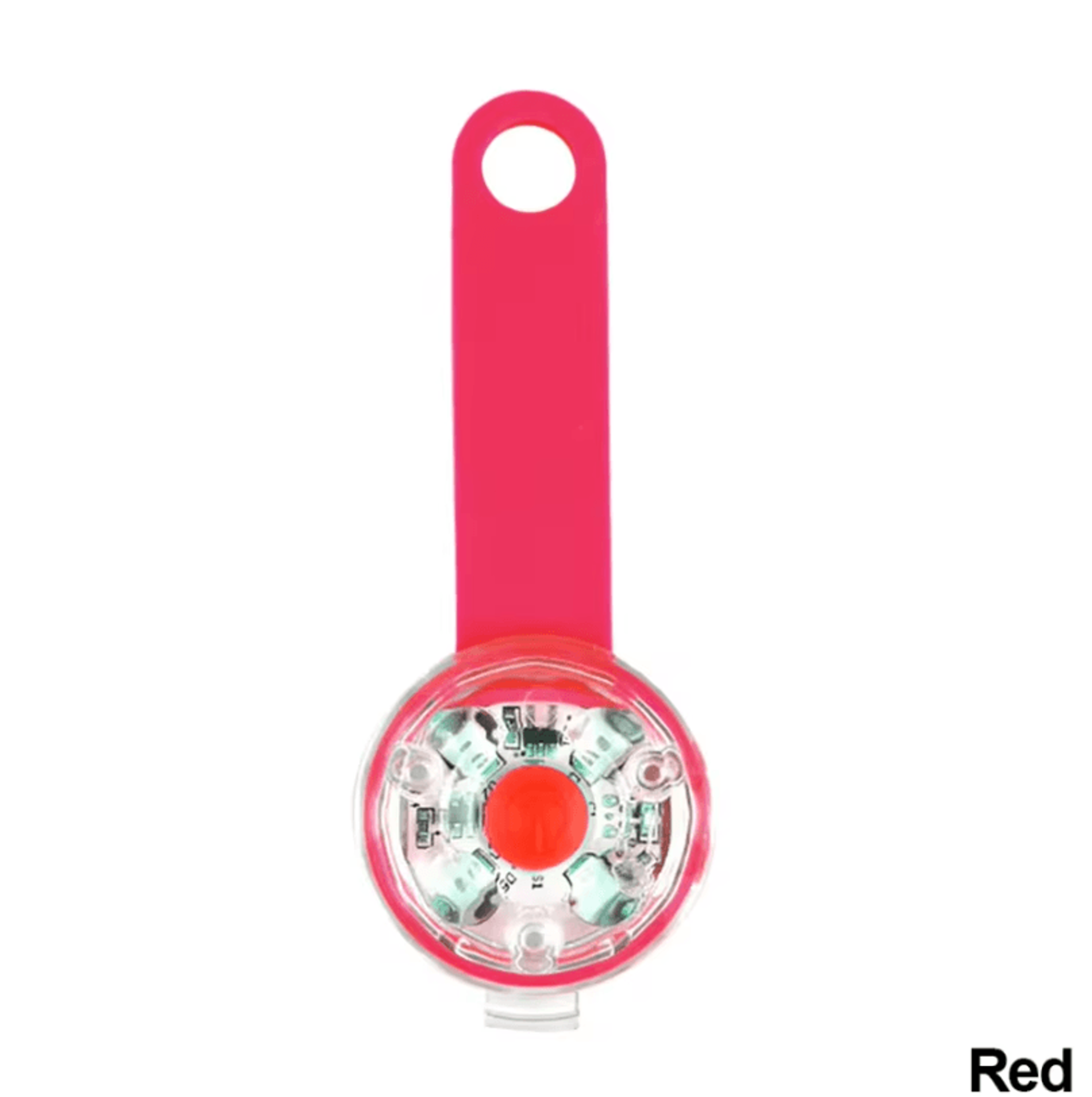 USB Rechargeable LED Pet Collar Safety Light Pendant 3