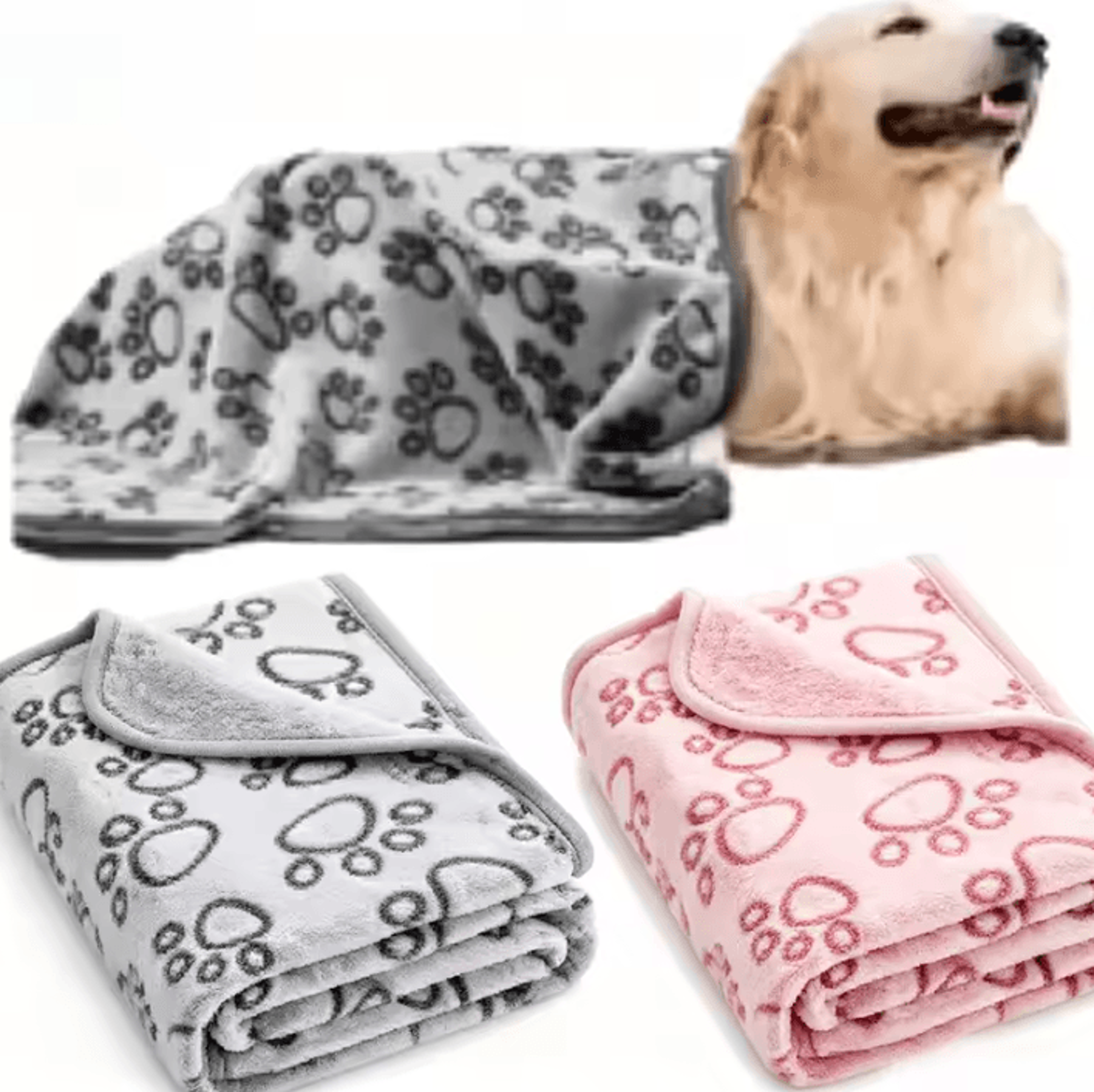 Soft Fluffy Cartoon Pet Blanket For Cats And Dogs 0