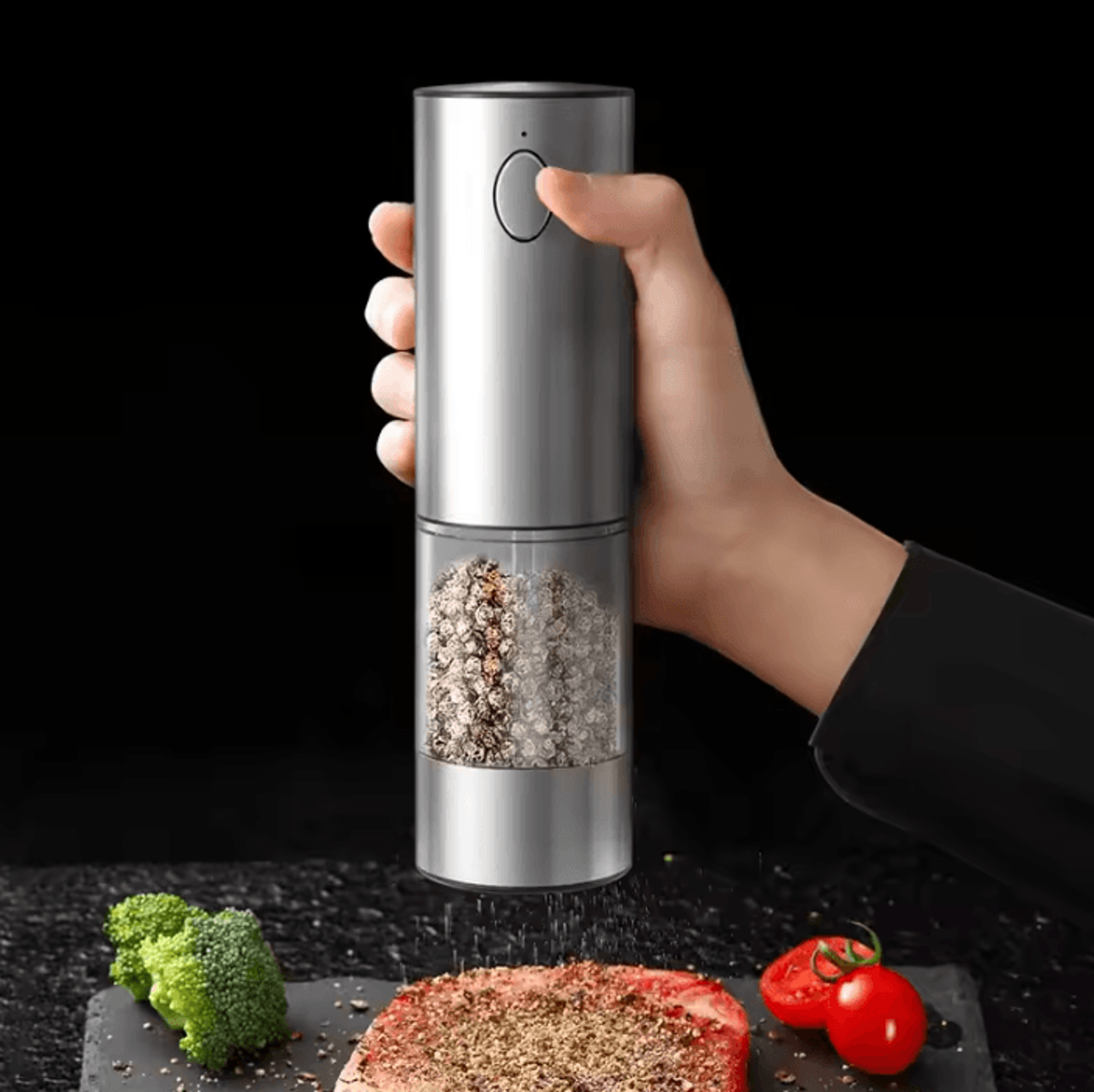 LumiGrind Automatic Salt And Pepper Mill With LED Light 2