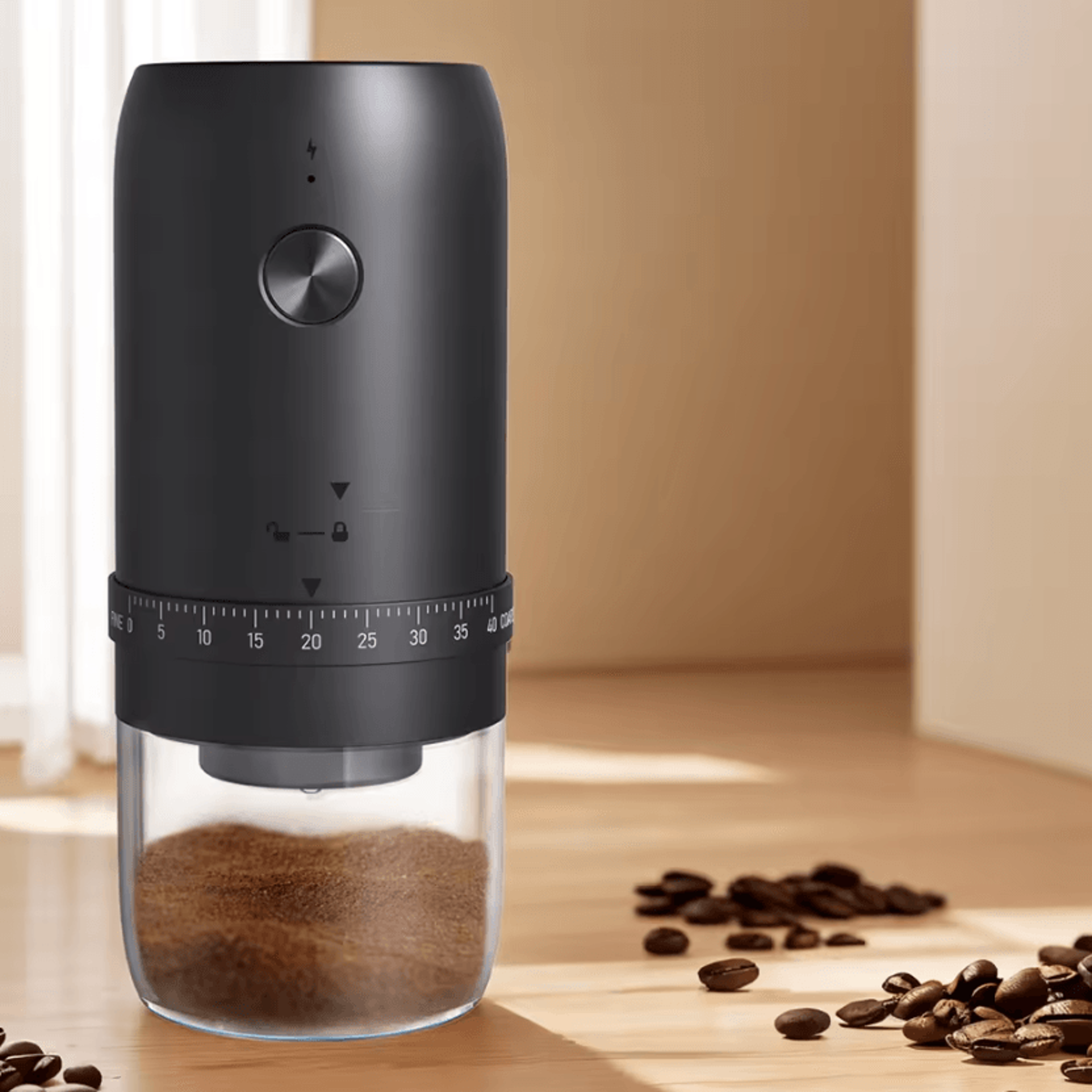 GrindCraft 40Gear USB Rechargeable Coffee Grinder 2