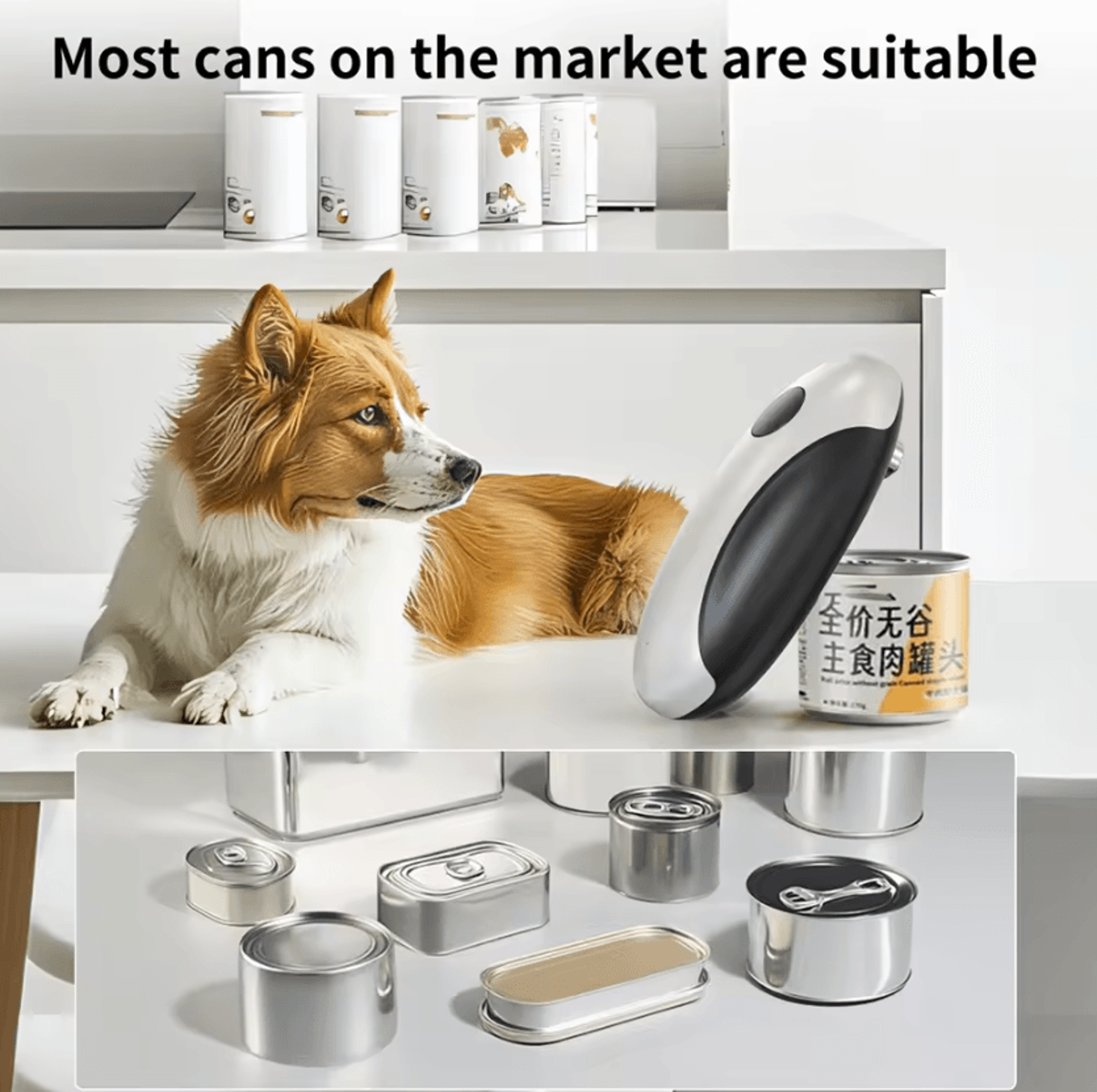 CanSwift OneTouch Rechargeable Electric Can Opener 2
