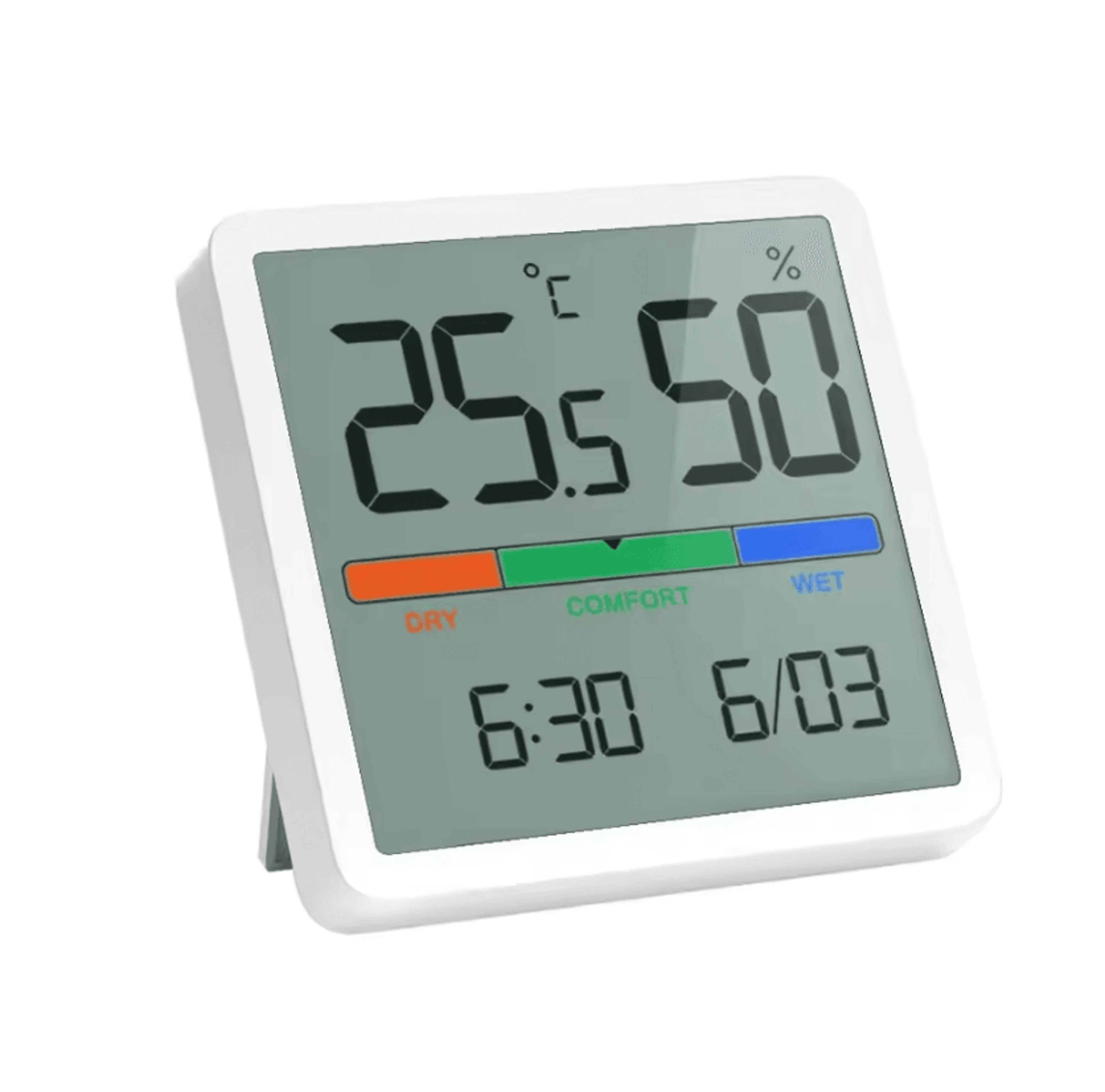 Foldable Digital Kitchen Thermometer With Indoor Hygrometer 4