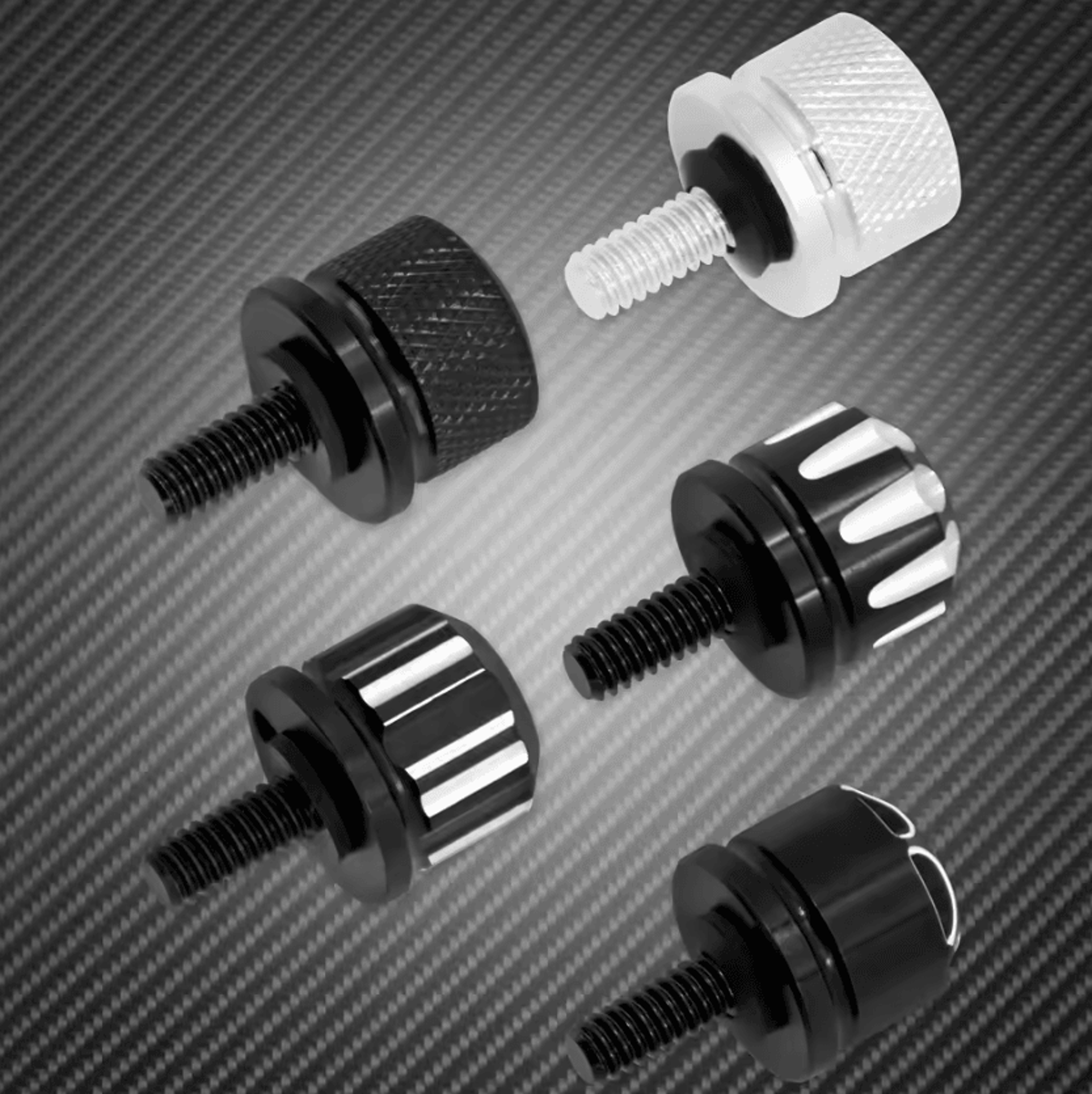 Chrome Quick Release Rear Seat Bolt For Harley 1420 Thread 1
