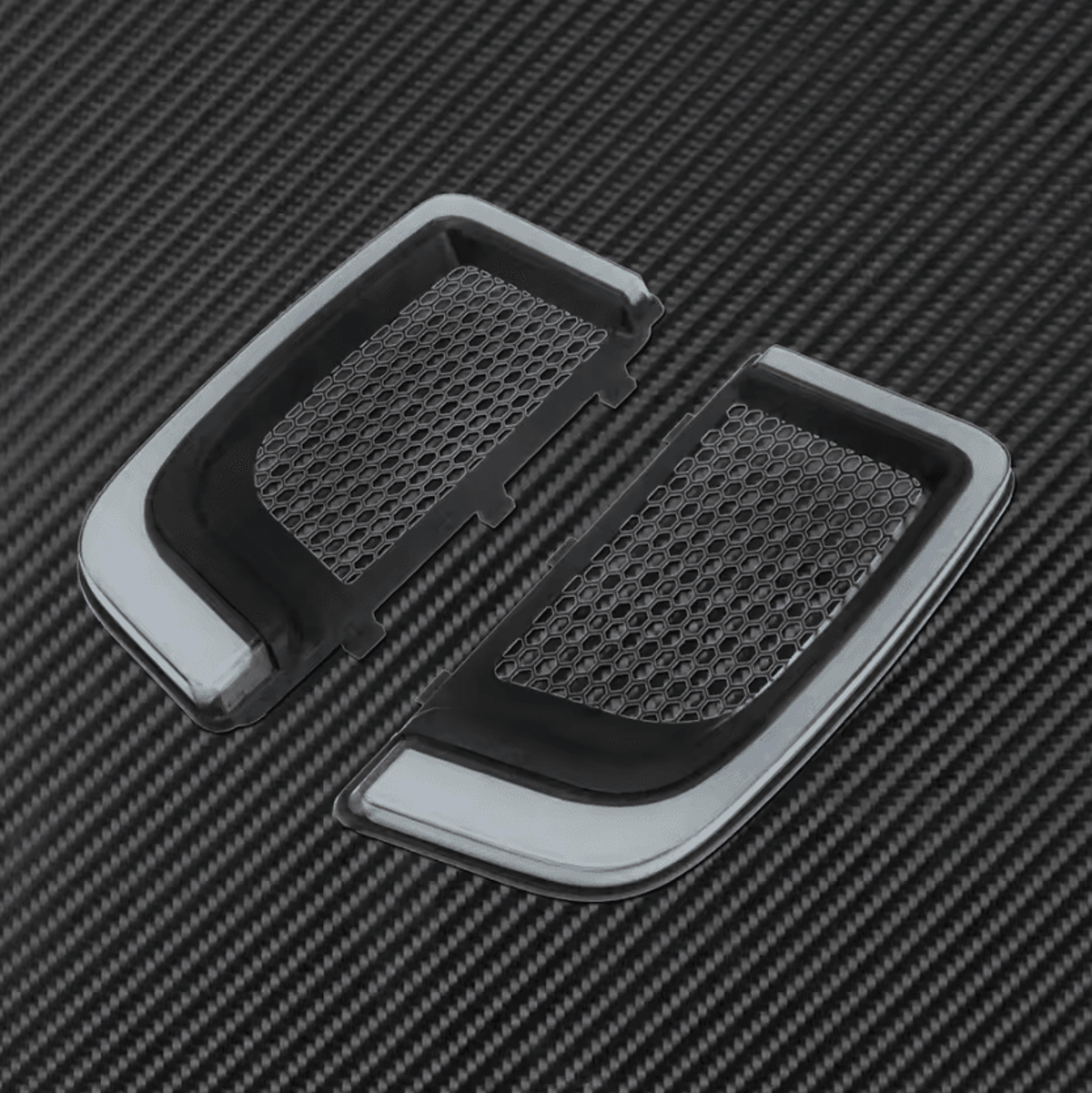 Dual Function LED Lower Fairing Grille Lights For Harley Touring 2