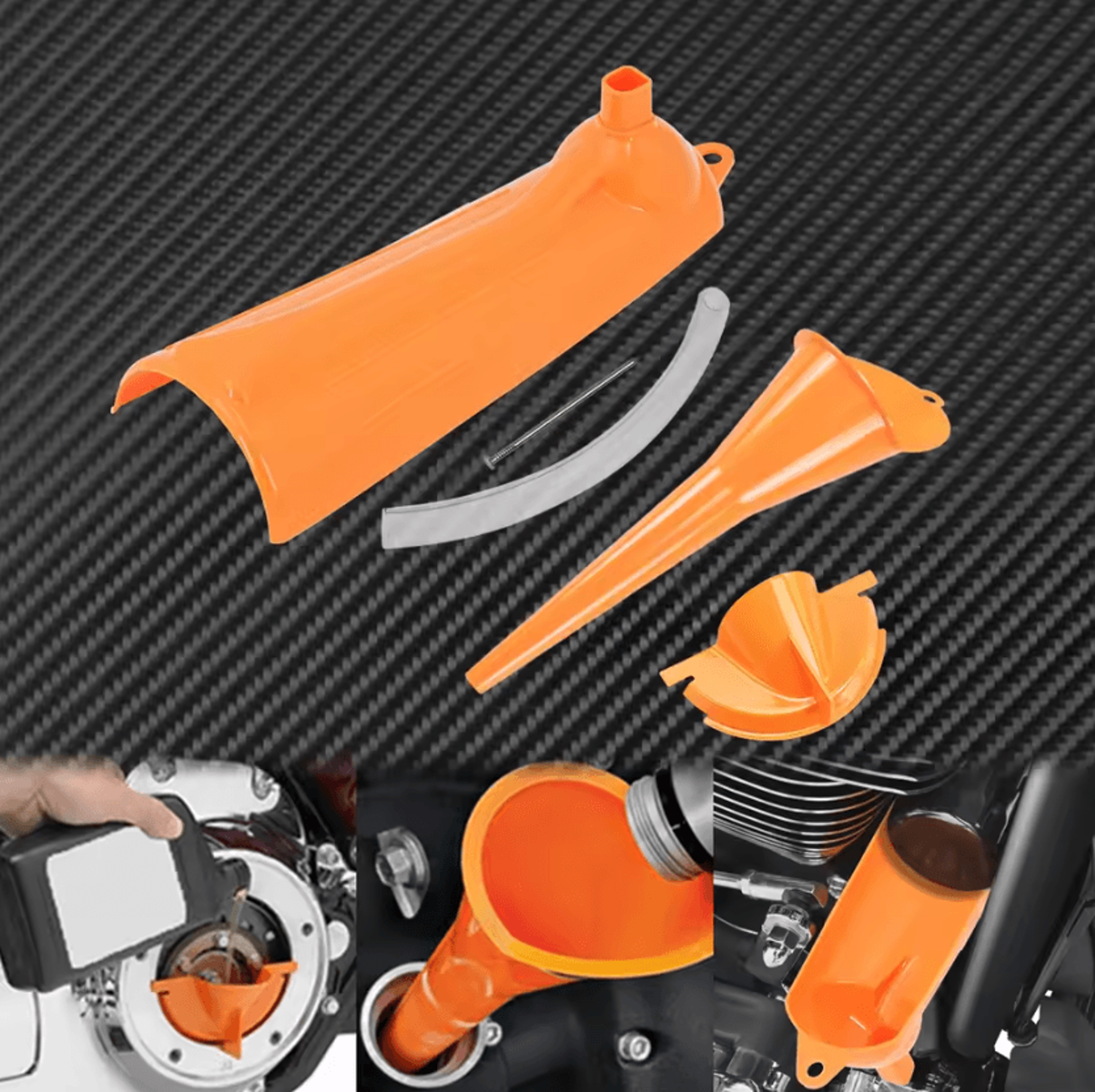 Drip Free Oil Change Tool Kit For Harley Sportster Touring Dyna 5