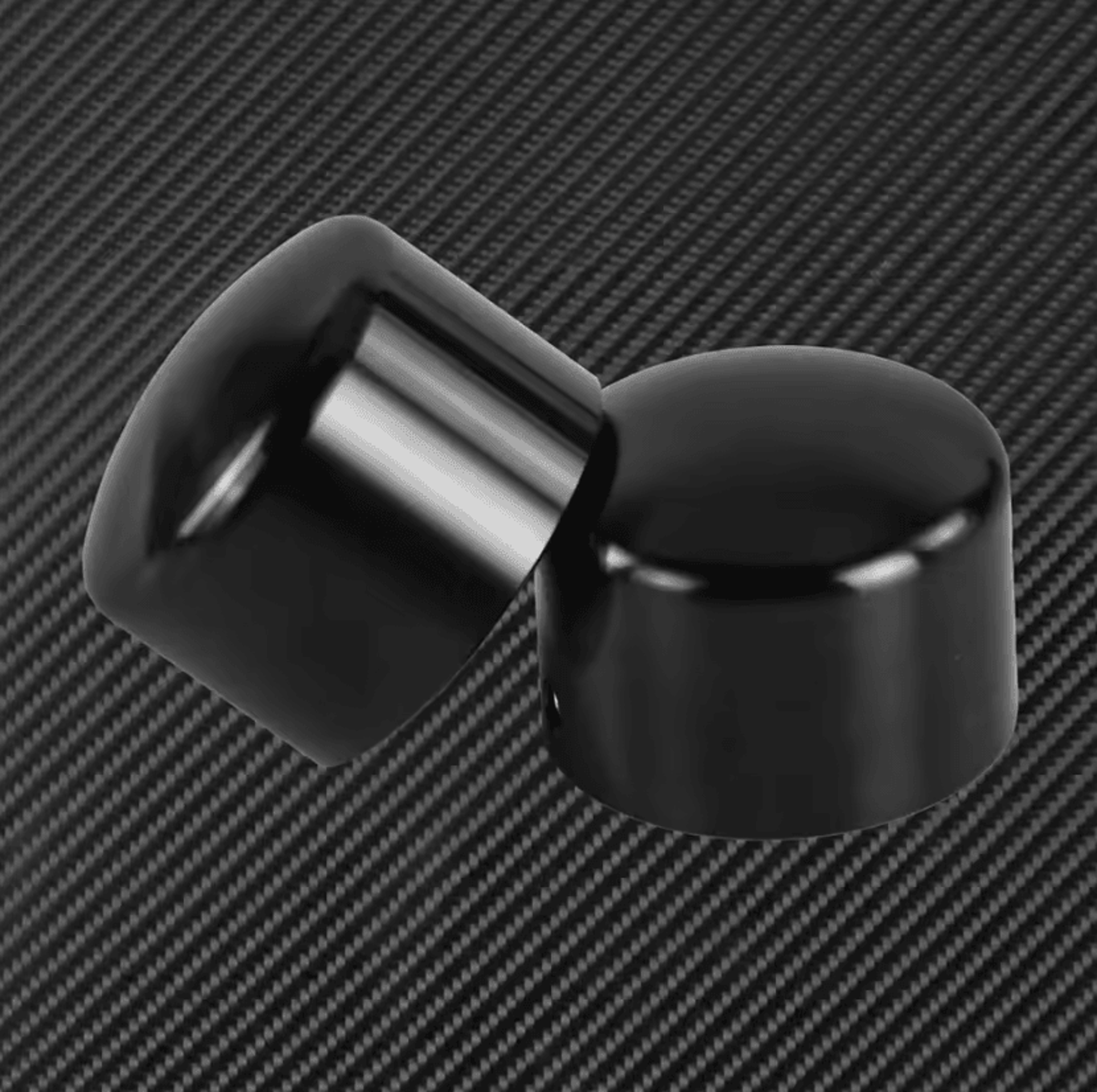 Precision CNC Front Axle Caps For Harley Touring Dyna Softail Sportster 1