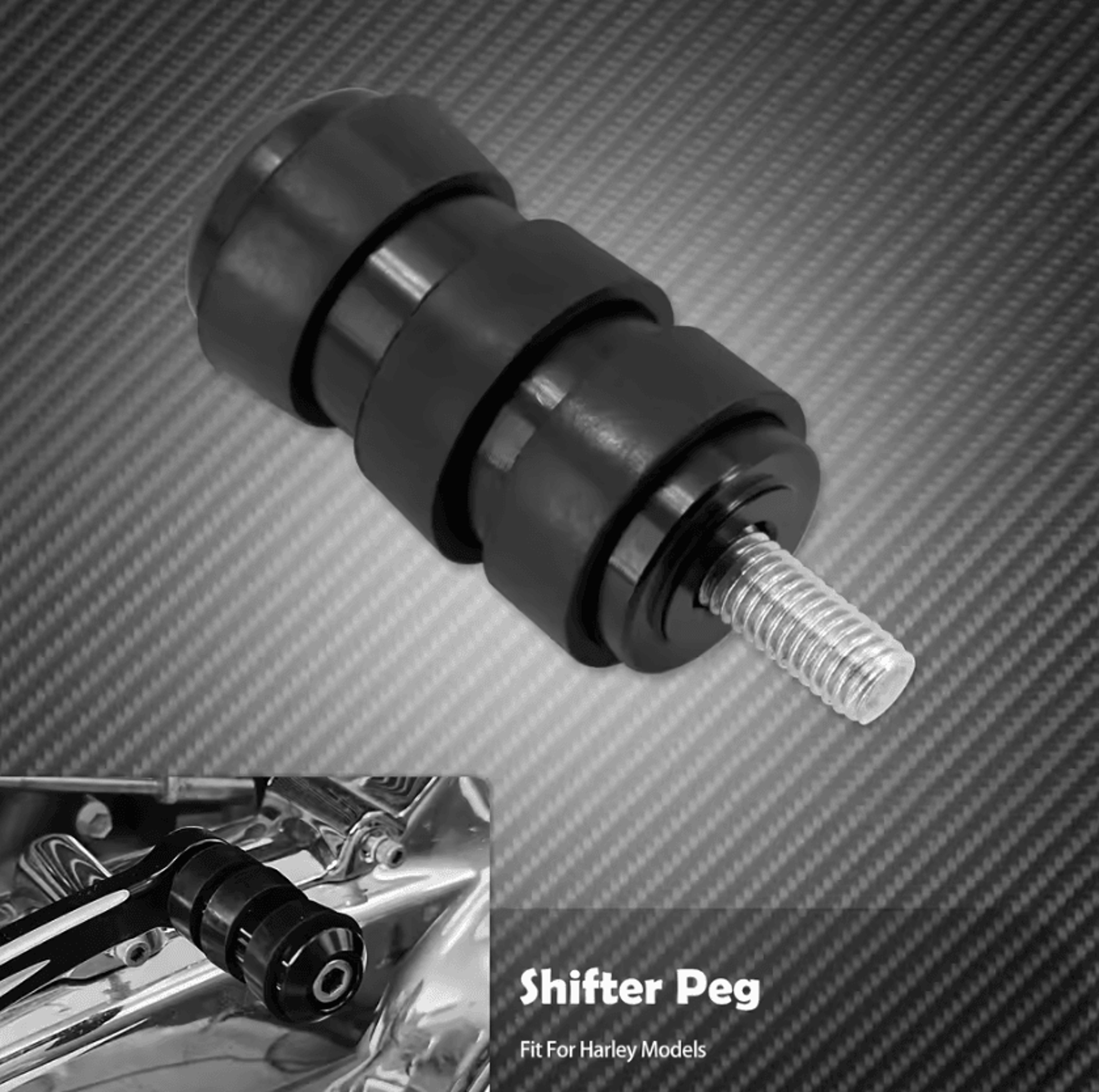 Folding Gear Shift Peg For Harley Softail Touring Dyna Sportster 5