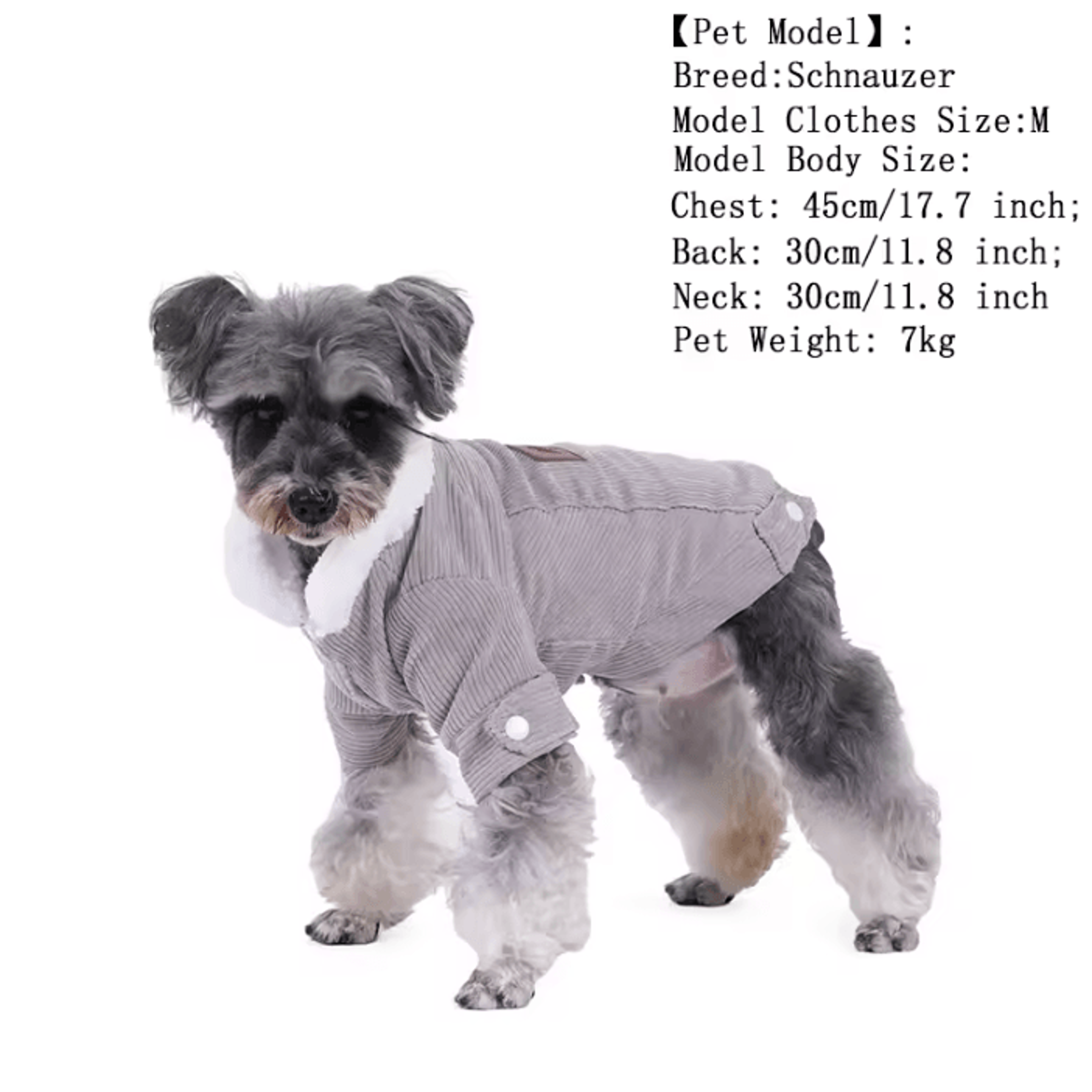 Cozy Fleece Winter Jacket For Small Dogs And Cats 3