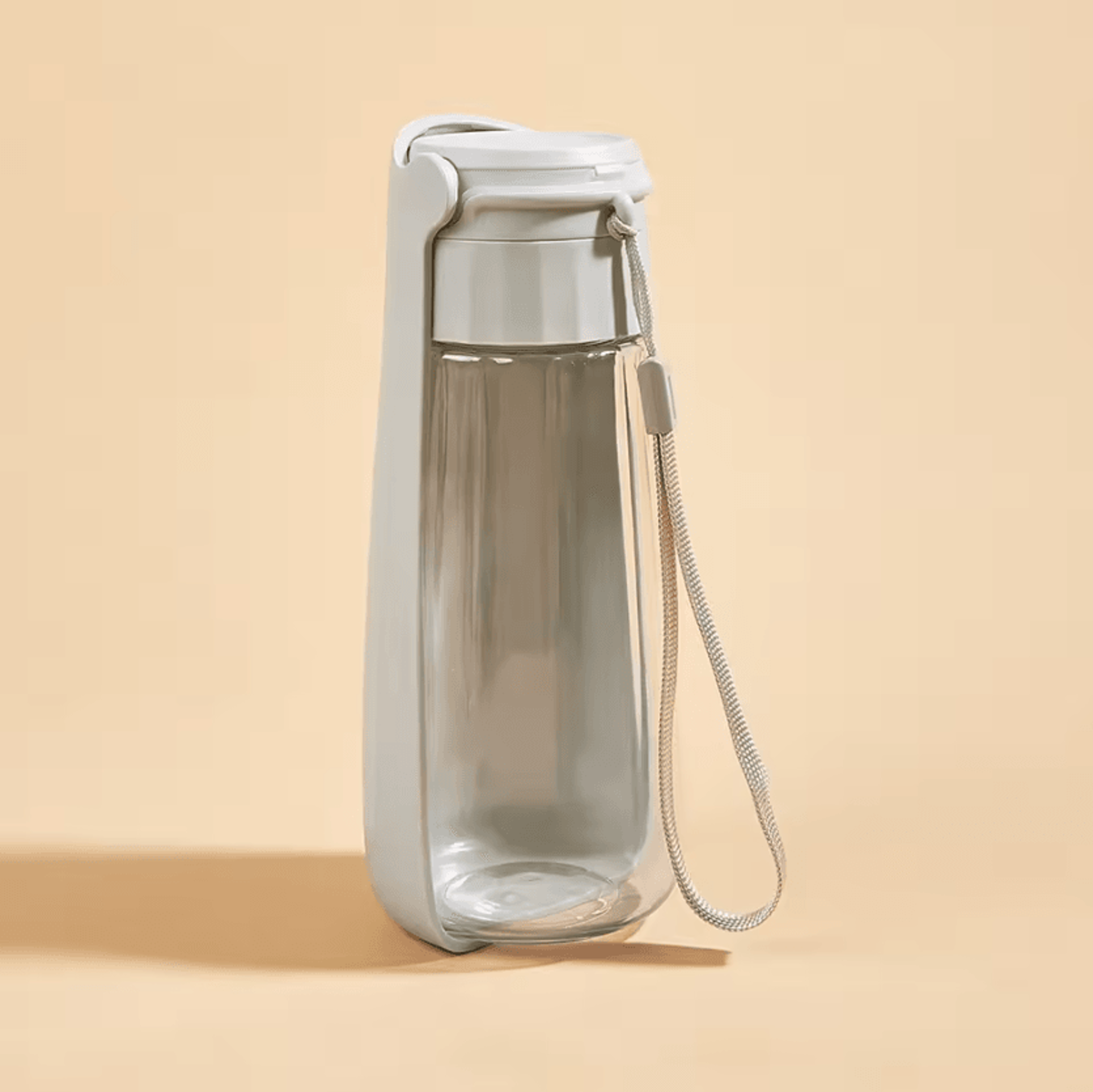 Leak Proof 550ml Portable Dog Water Bottle With Foldable Bowl 5