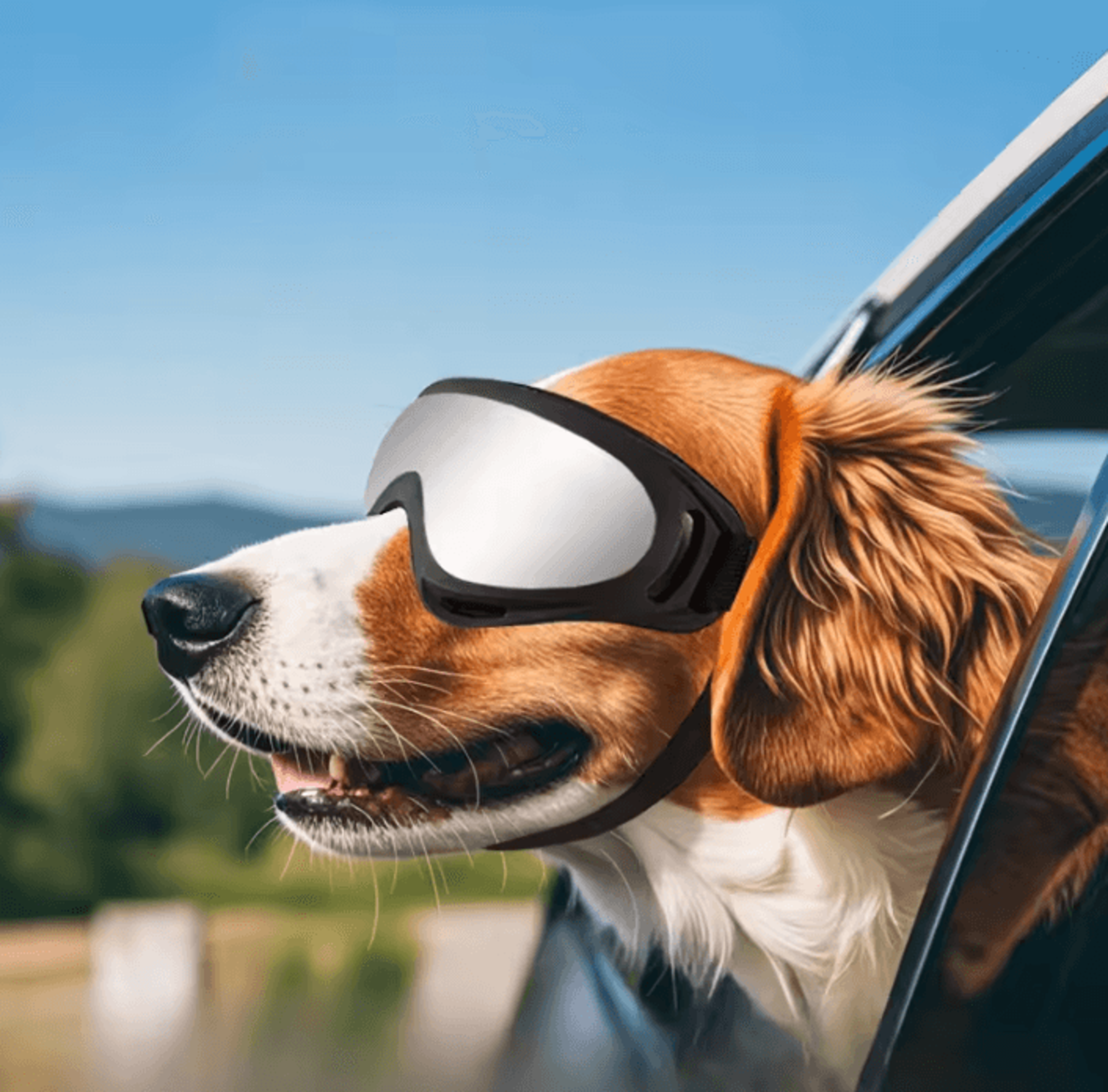 AdventureShield Windproof UV Dog Goggles For Large Dogs 1