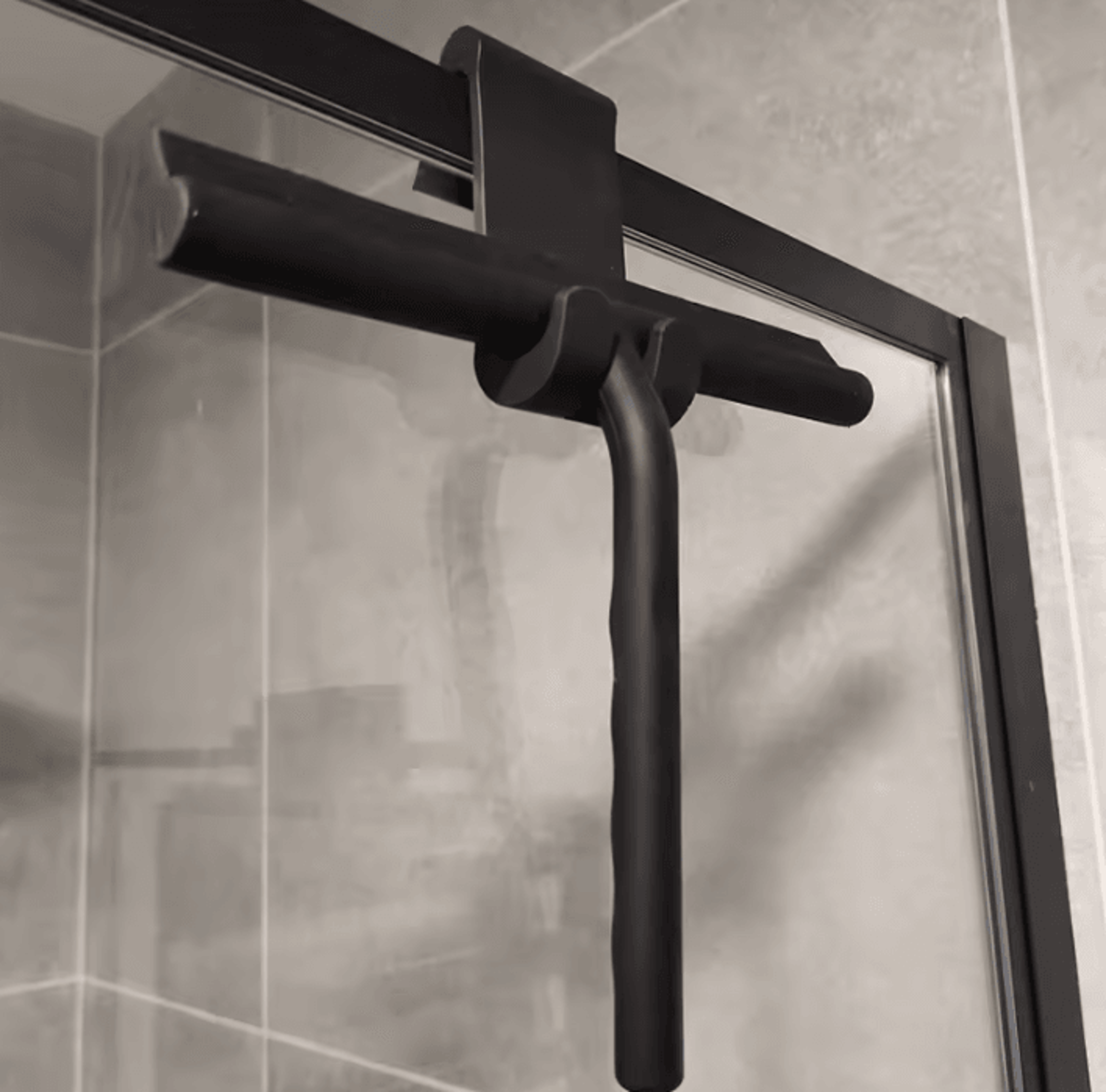 ClearSweep MultiSurface Shower Glass Squeegee With Hanging Handle 0