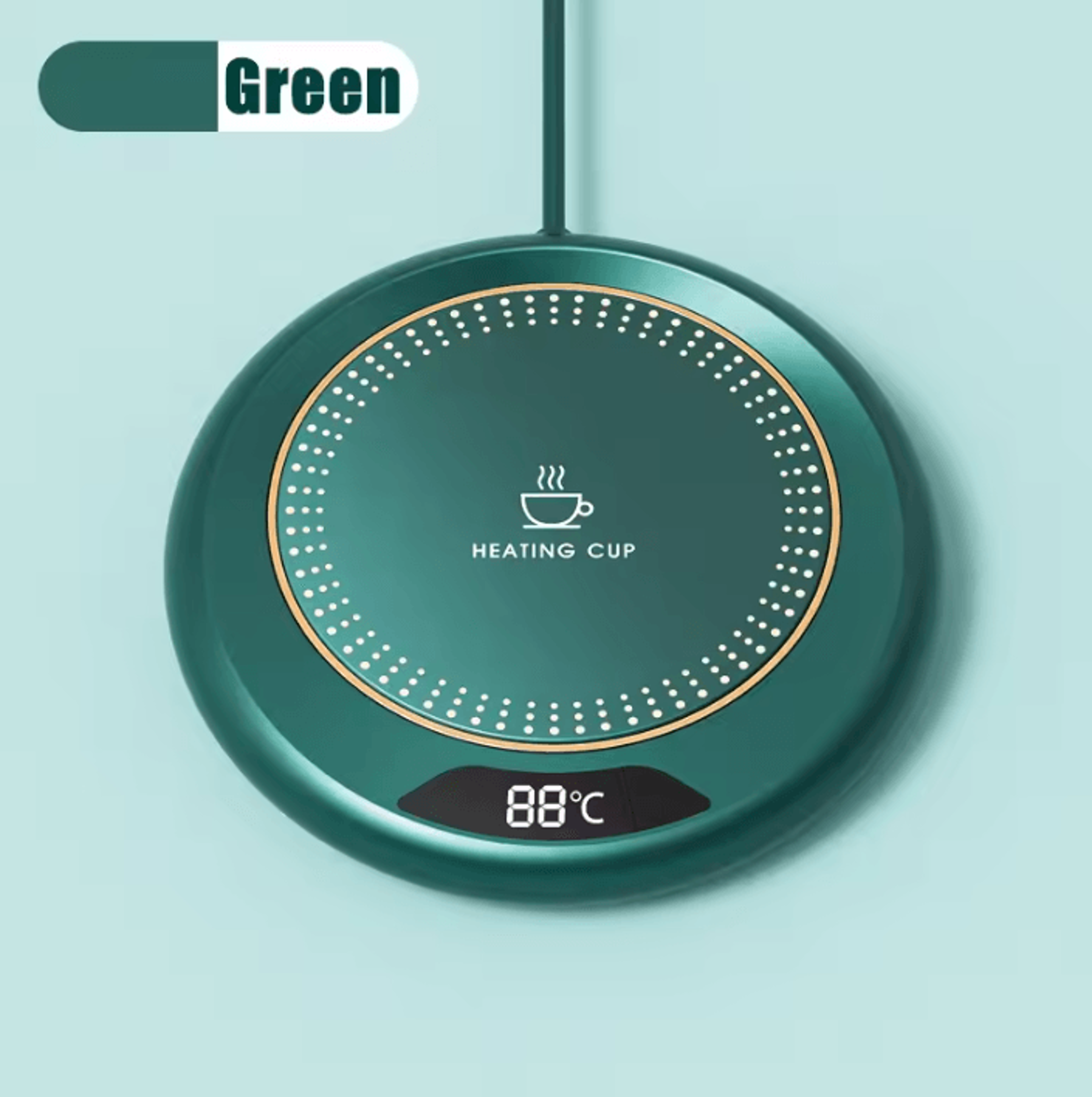 WarmSip 3Level USB Thermostatic Heating Coaster 6