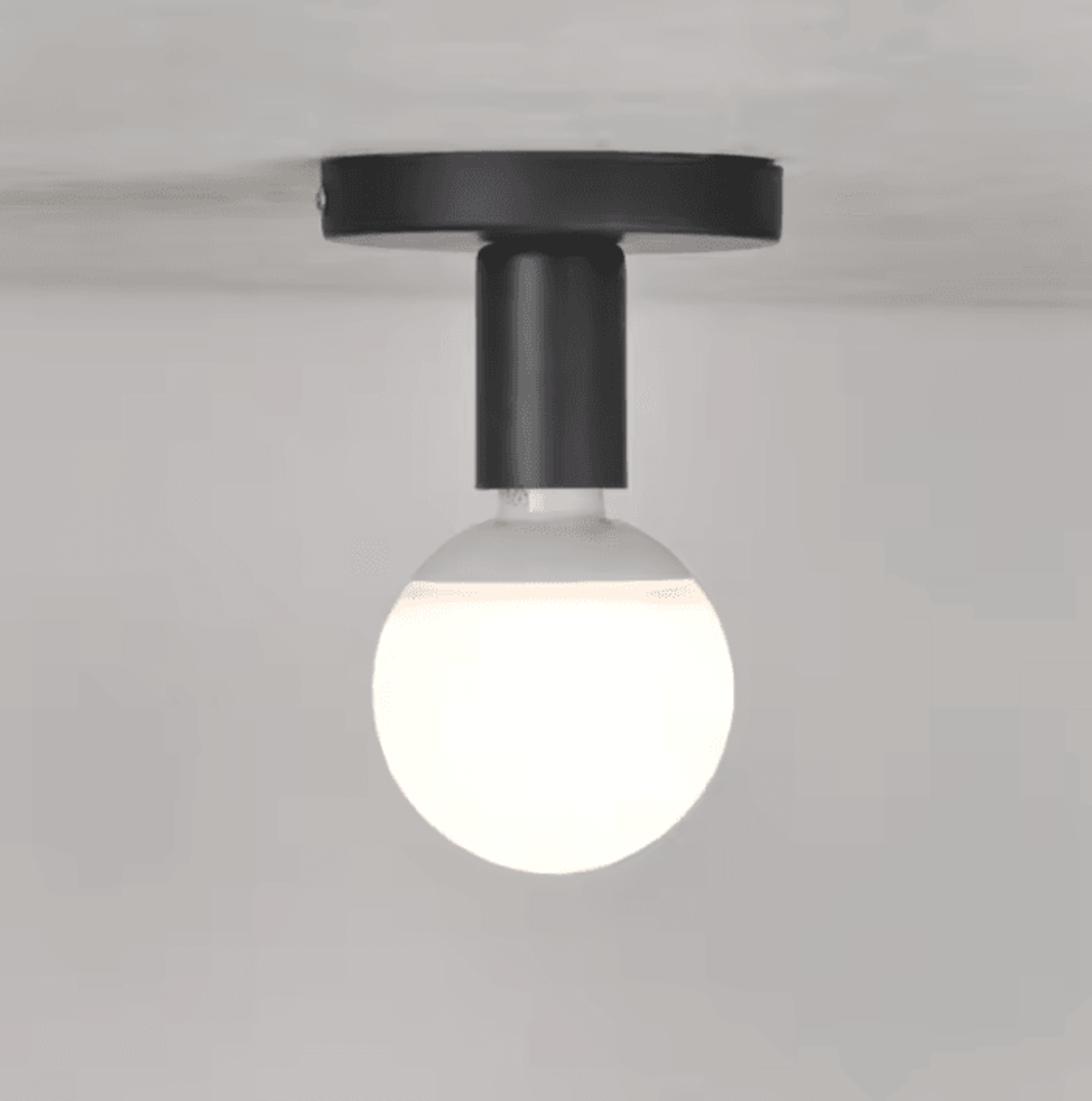 NordicNest E27 Iron Ceiling And Wall Lamp Base 5