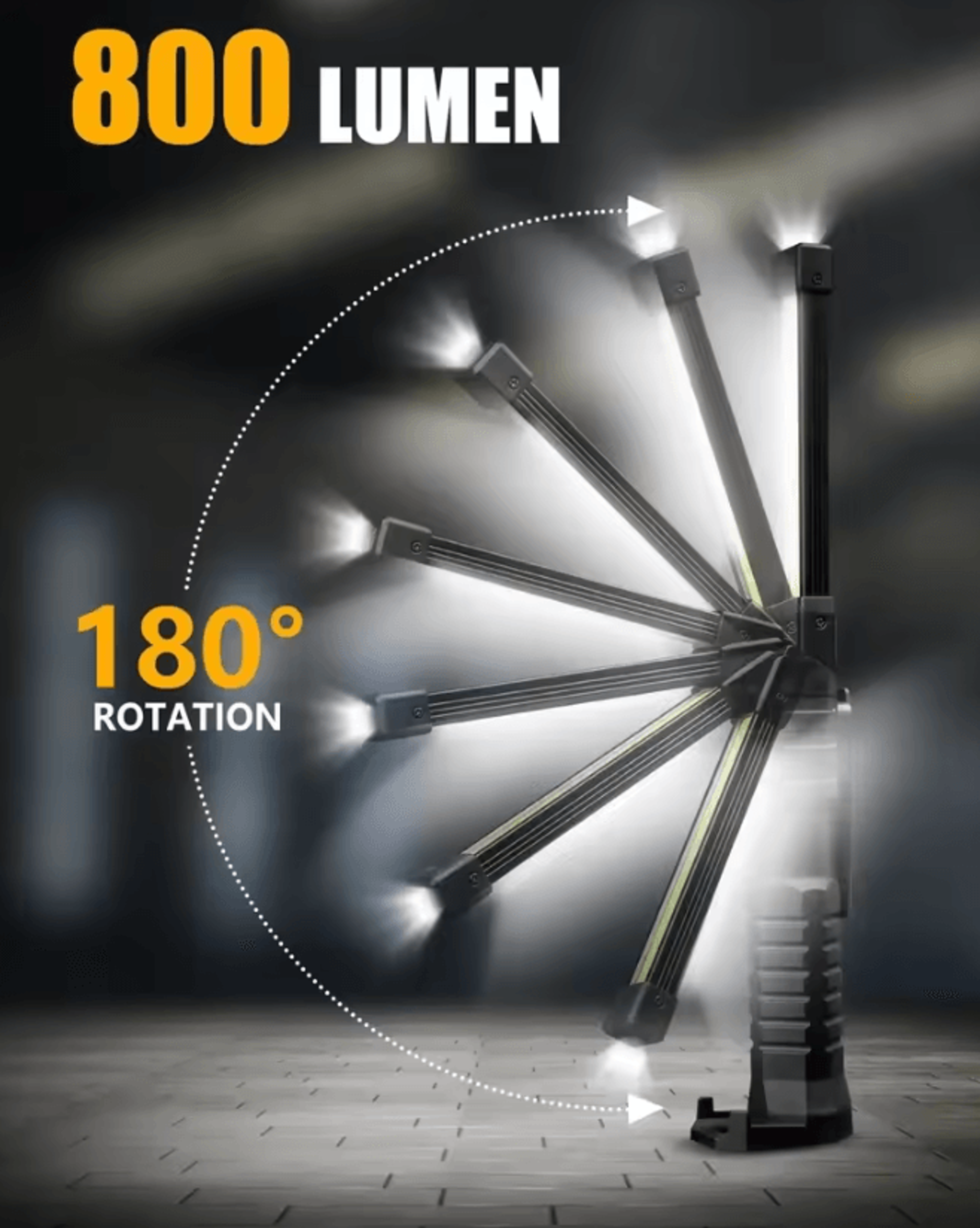 FlexBeam 7Mode Foldable COB Magnetic Work Light 2