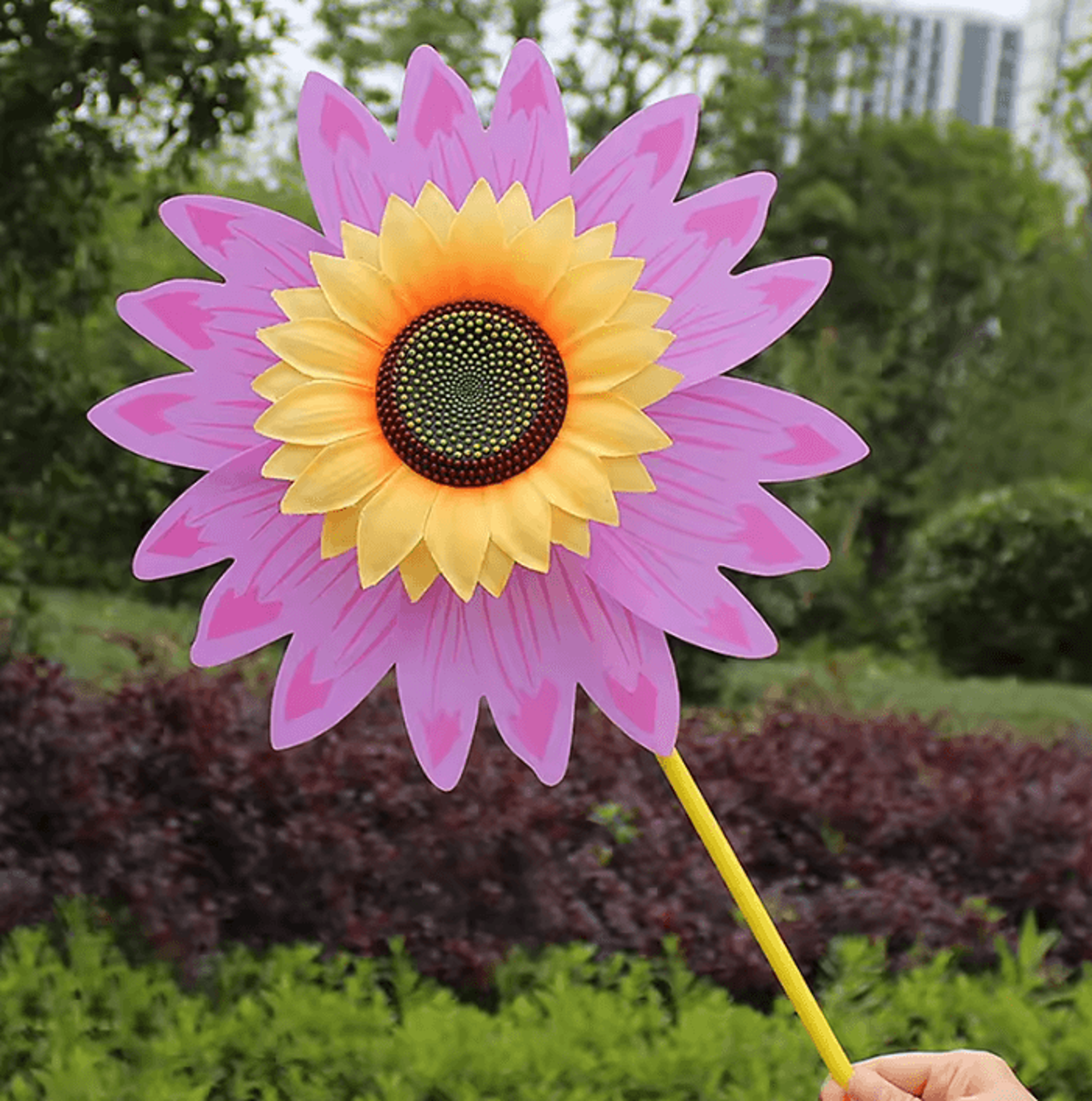 SunBloom 3D Sunflower Garden Wind Spinner 7
