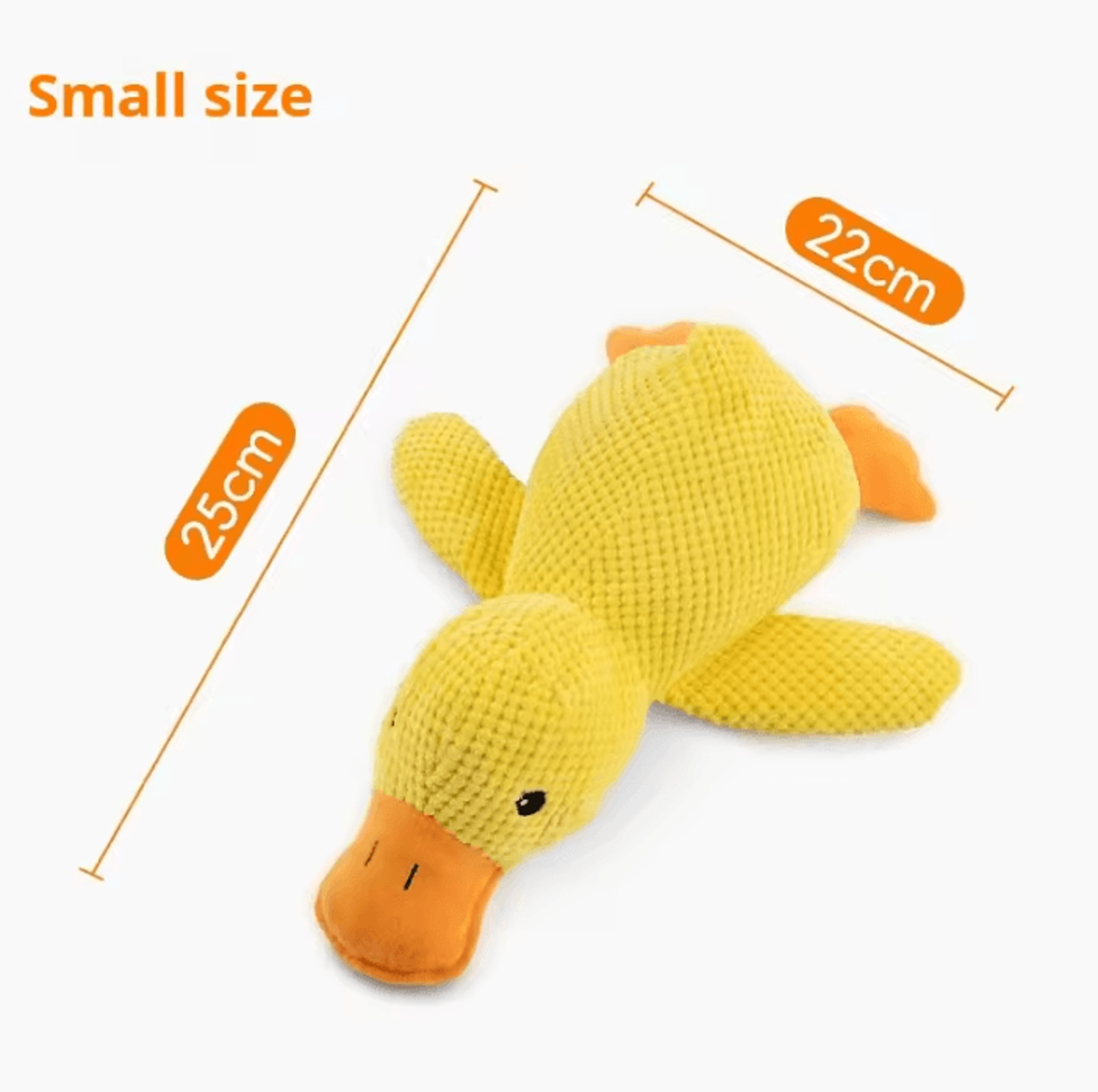QuackBuddy Plush Squeaky Duck Dog Toy 4