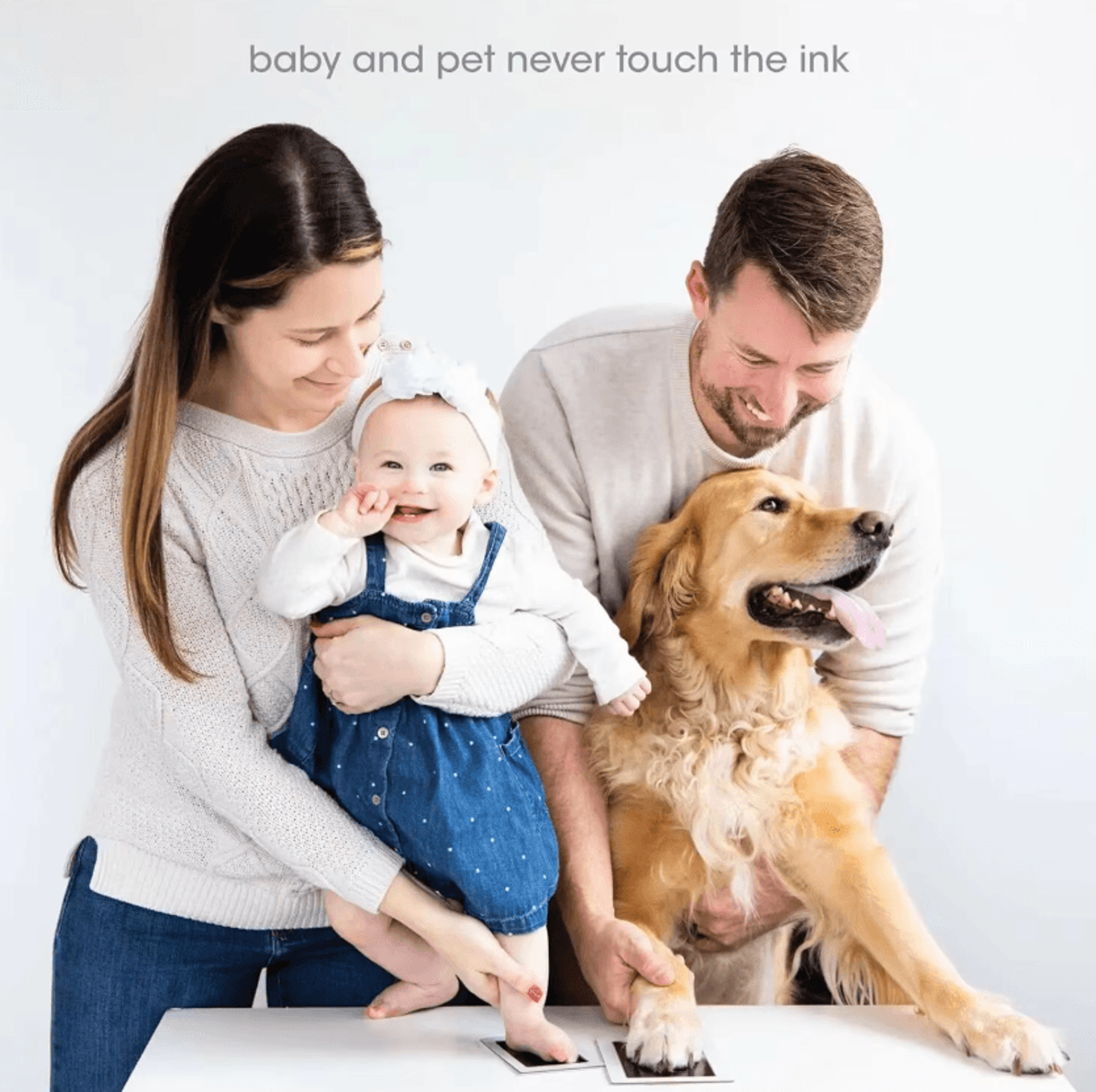 PawMemory Clean Touch Inkless Pet Paw Print Keepsake Kit 3