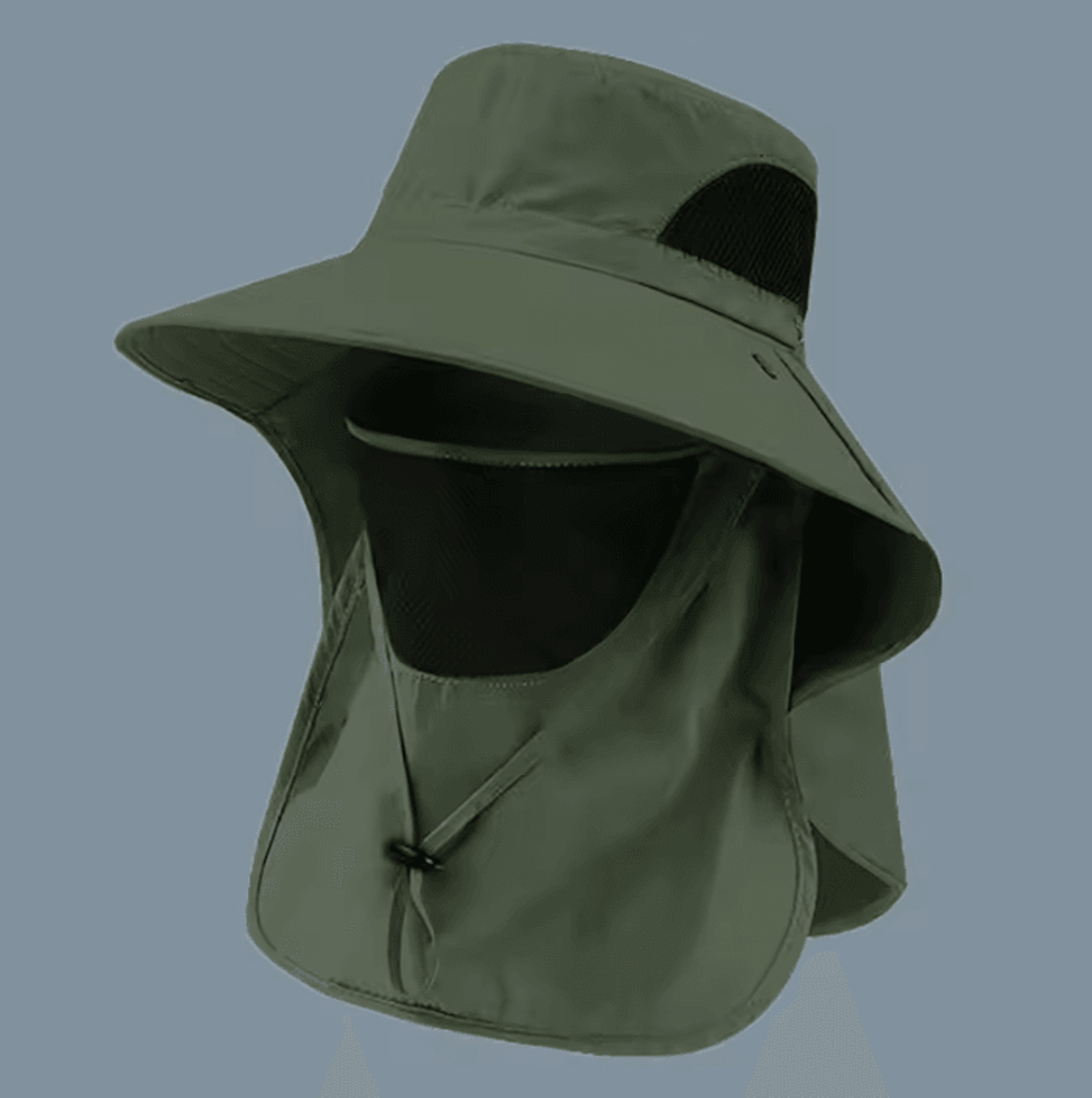 TrailShield UV Protection Outdoor Sun Hat With Neck Flap 6