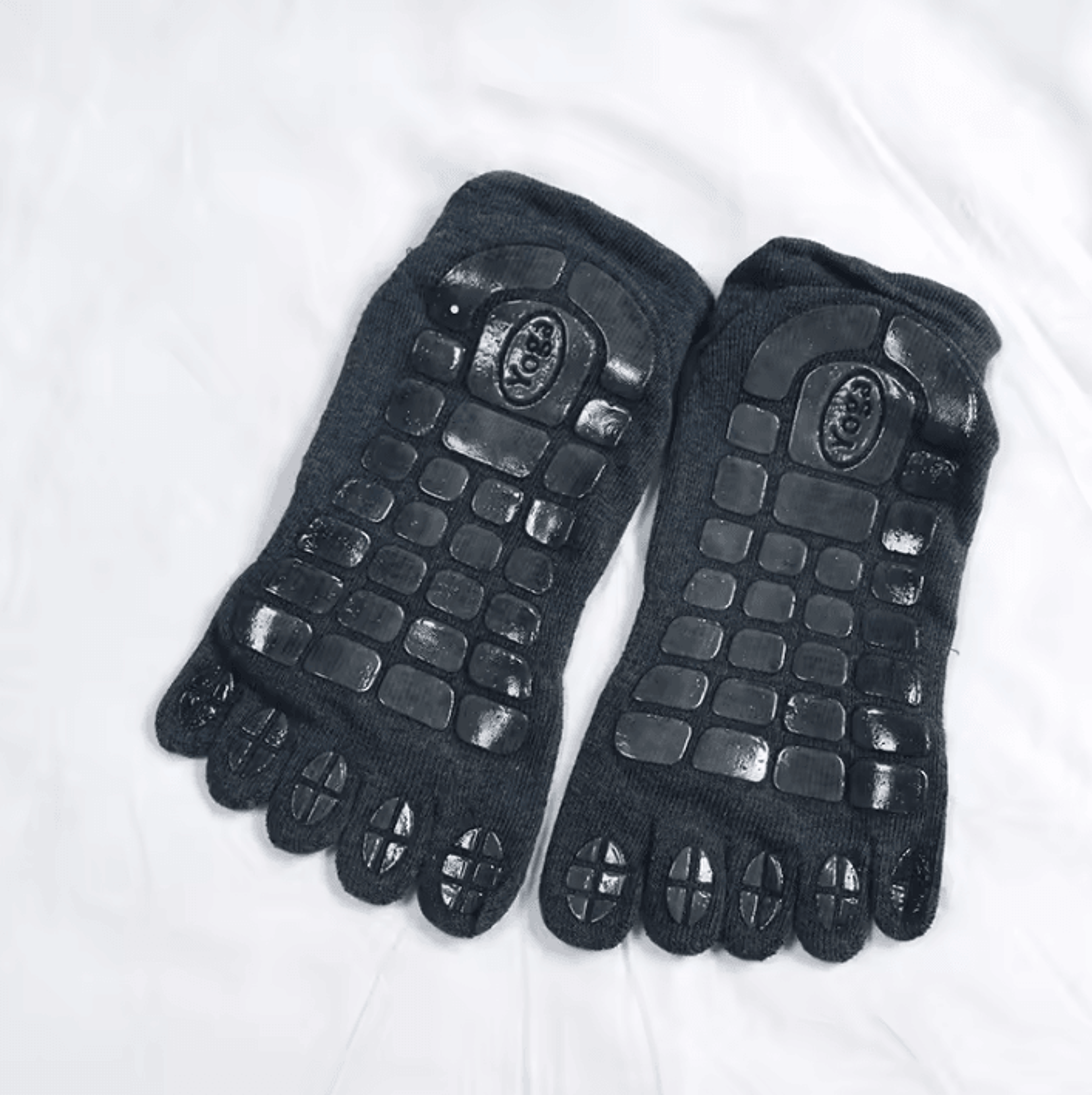 ToeCozy Mens Thick NonSlip FiveFinger Winter Socks 6