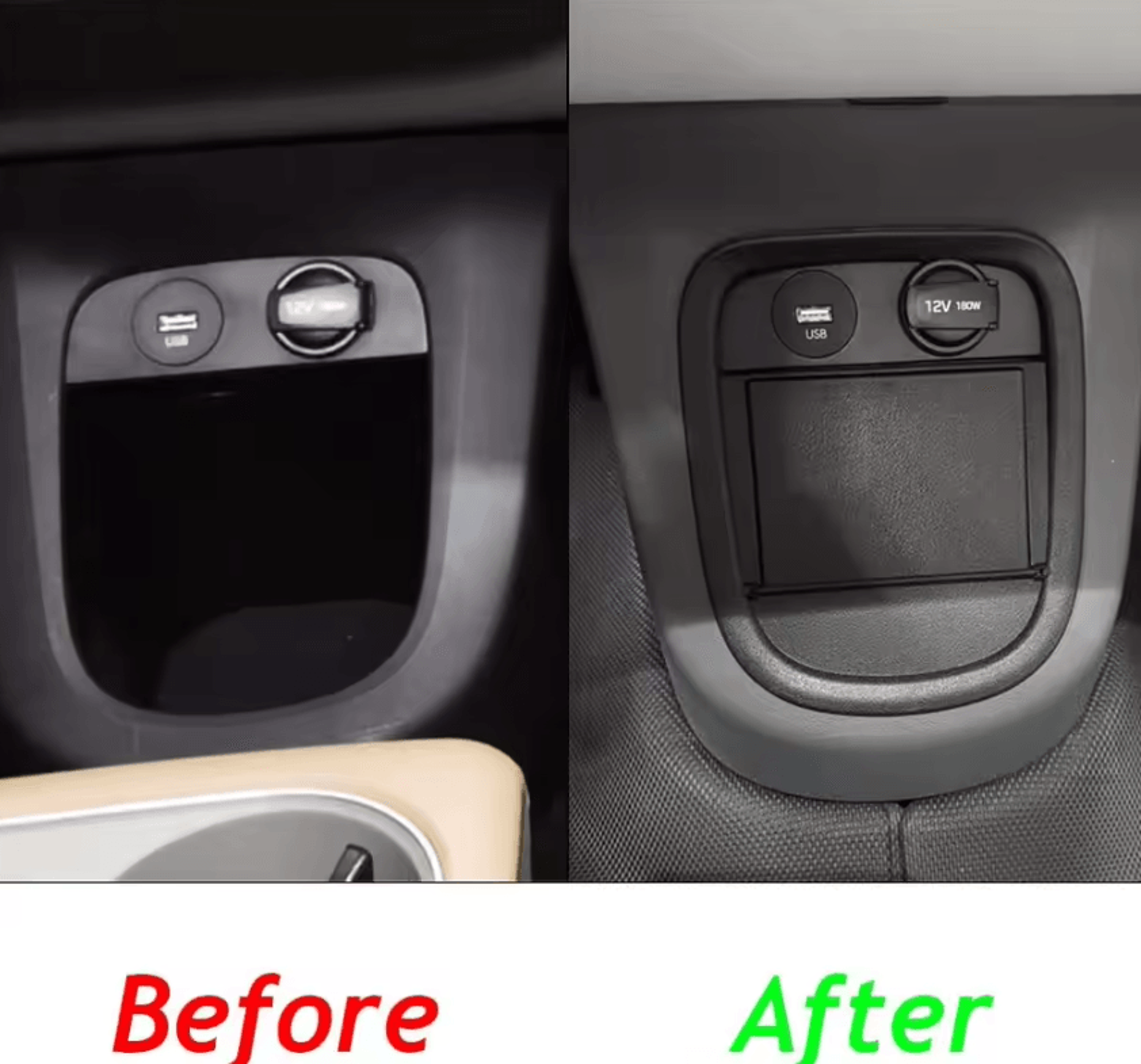 IoniqShield Concealed Center Console Storage Cover For Hyundai Ioniq 5 20212024 1