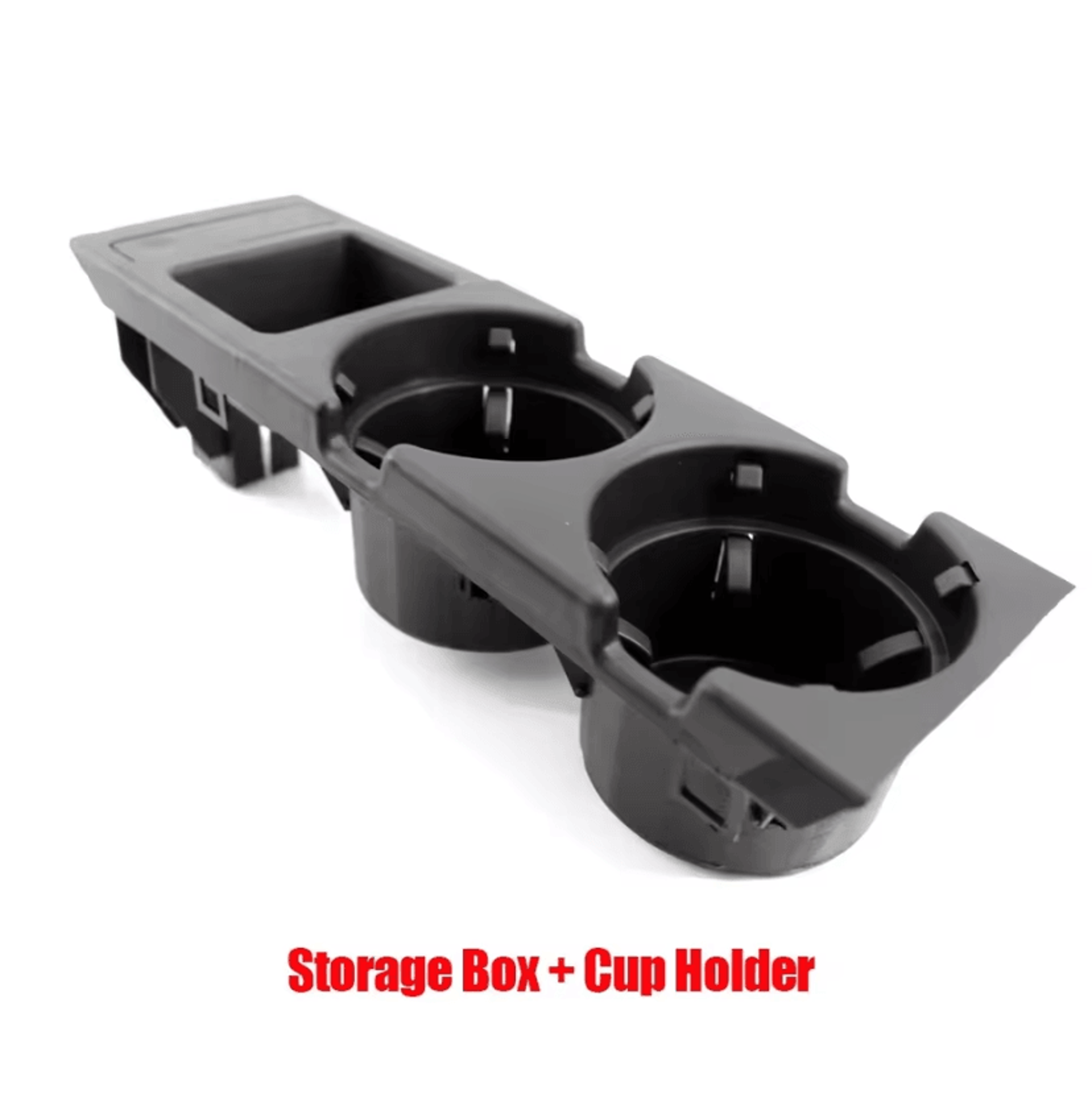 E46Drive Double Cup Holder And Coin Storage Console Organizer For BMW E46 19992006 5