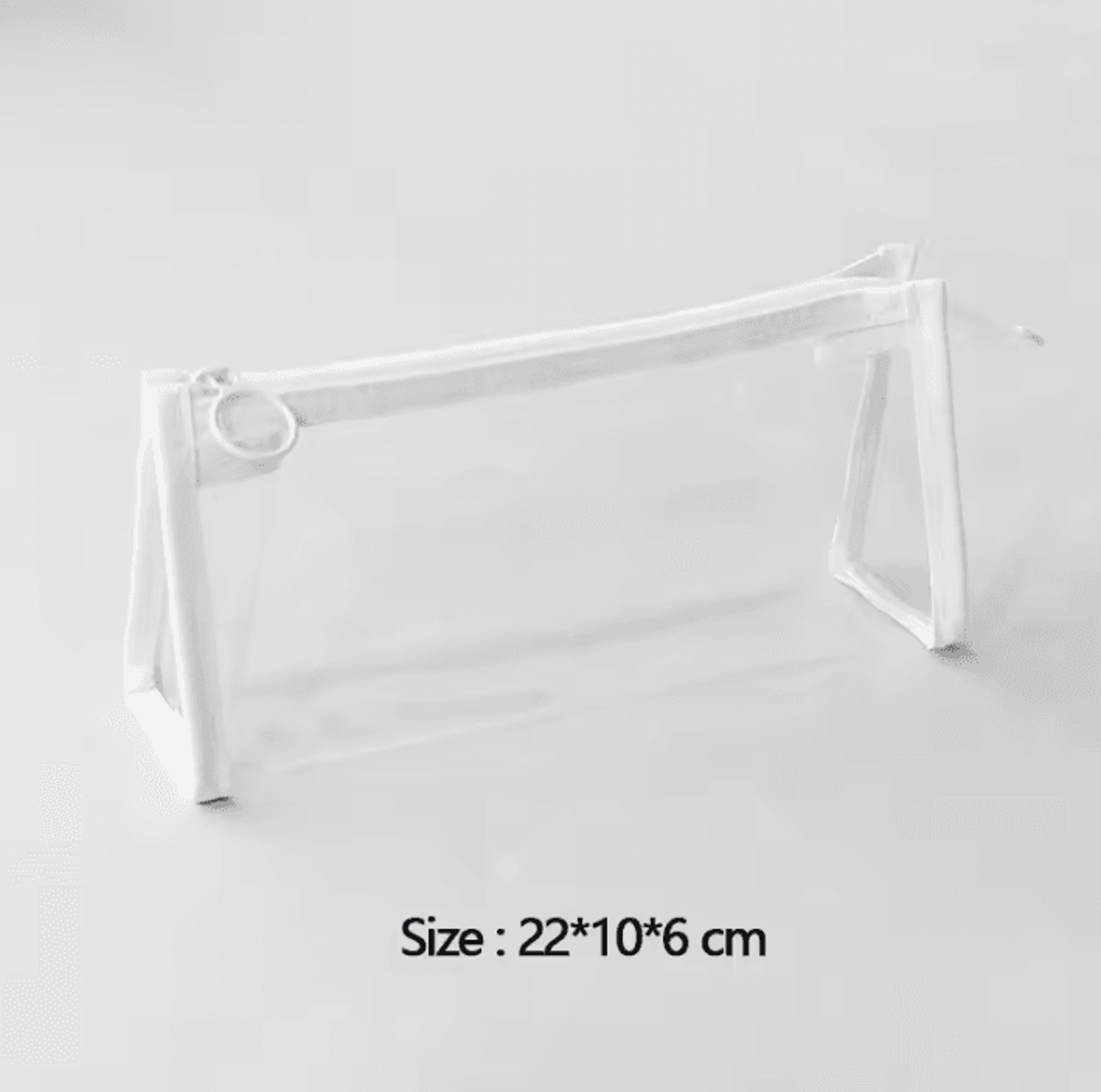 ClearNest Transparent Large Capacity Pencil Case And Multipurpose Storage Pouch 7