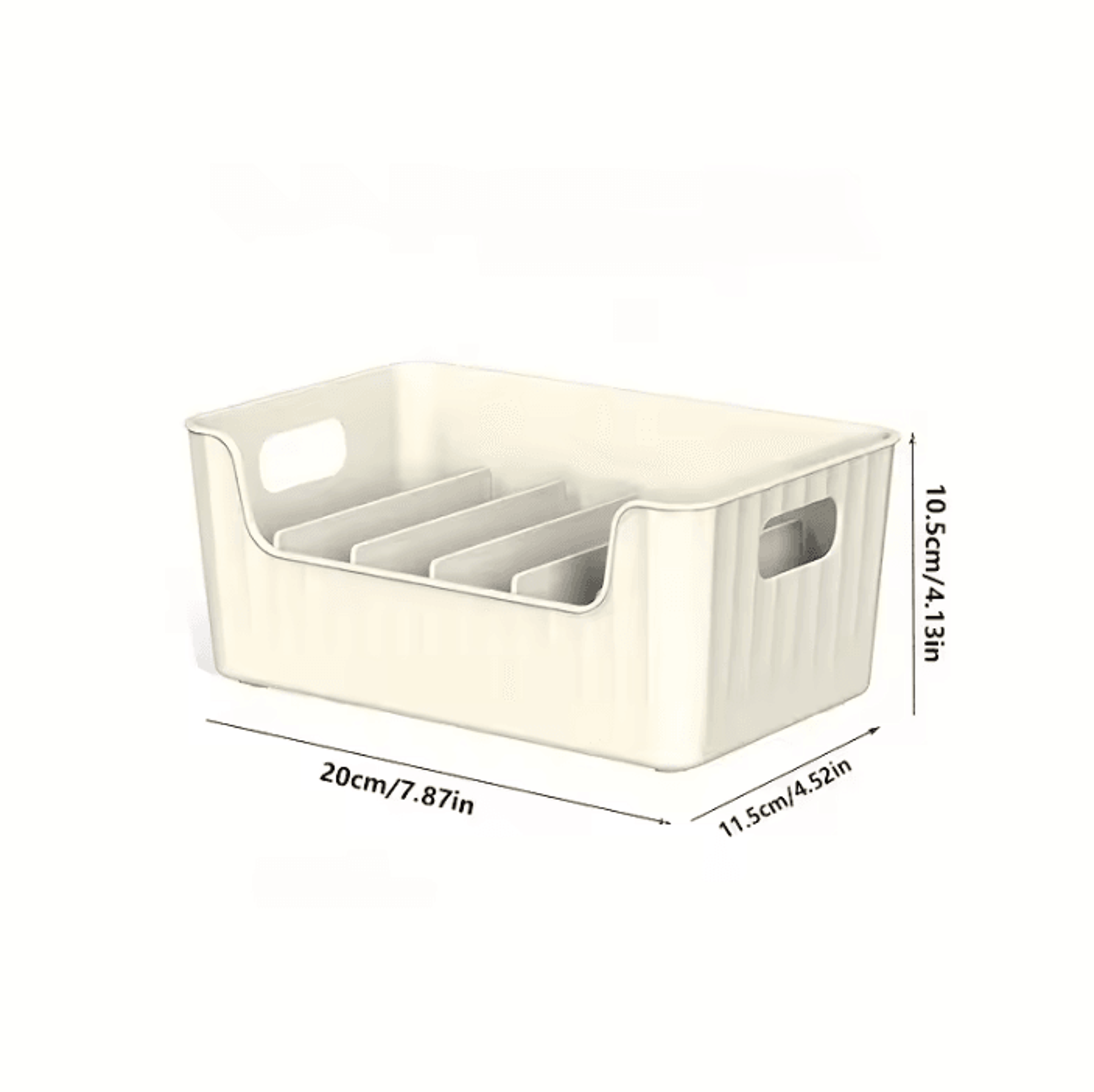 ClearNest Large Capacity Transparent Spice Rack And Multipurpose Countertop Organizer 6